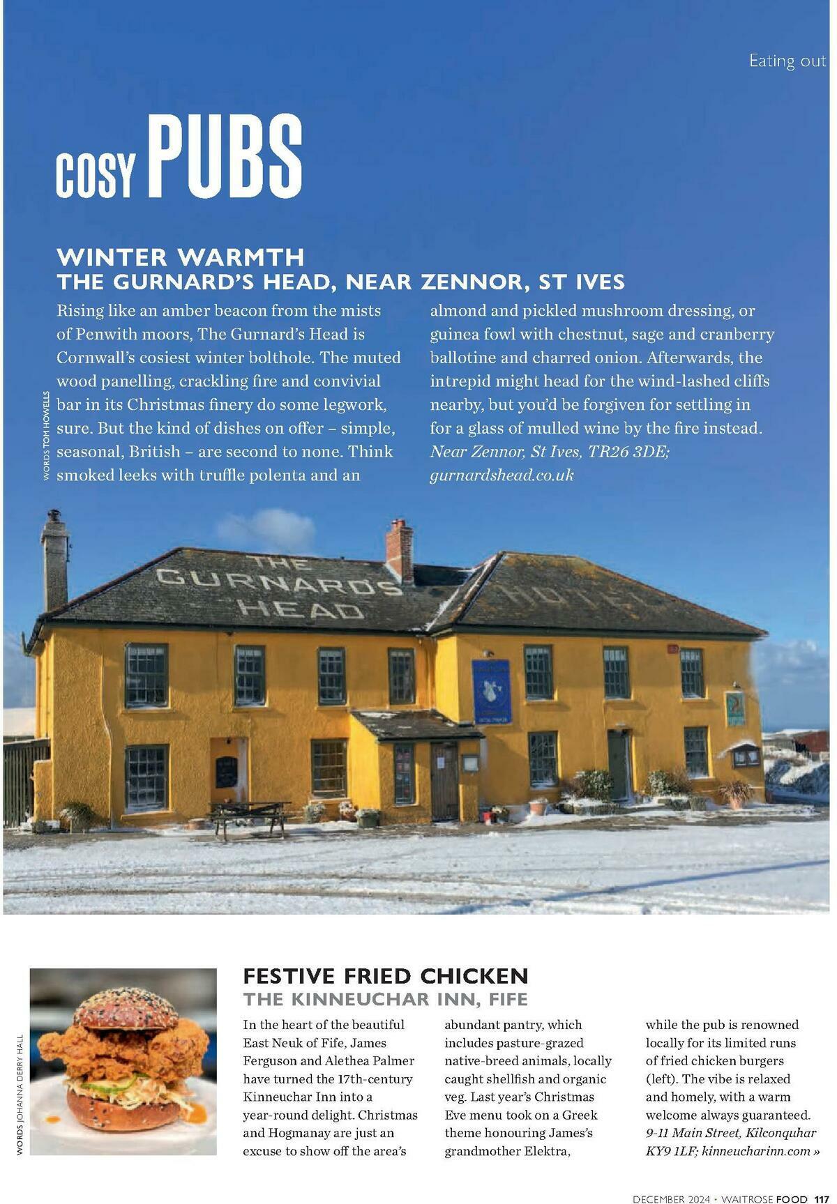 Waitrose Magazine December Offers from 1 December