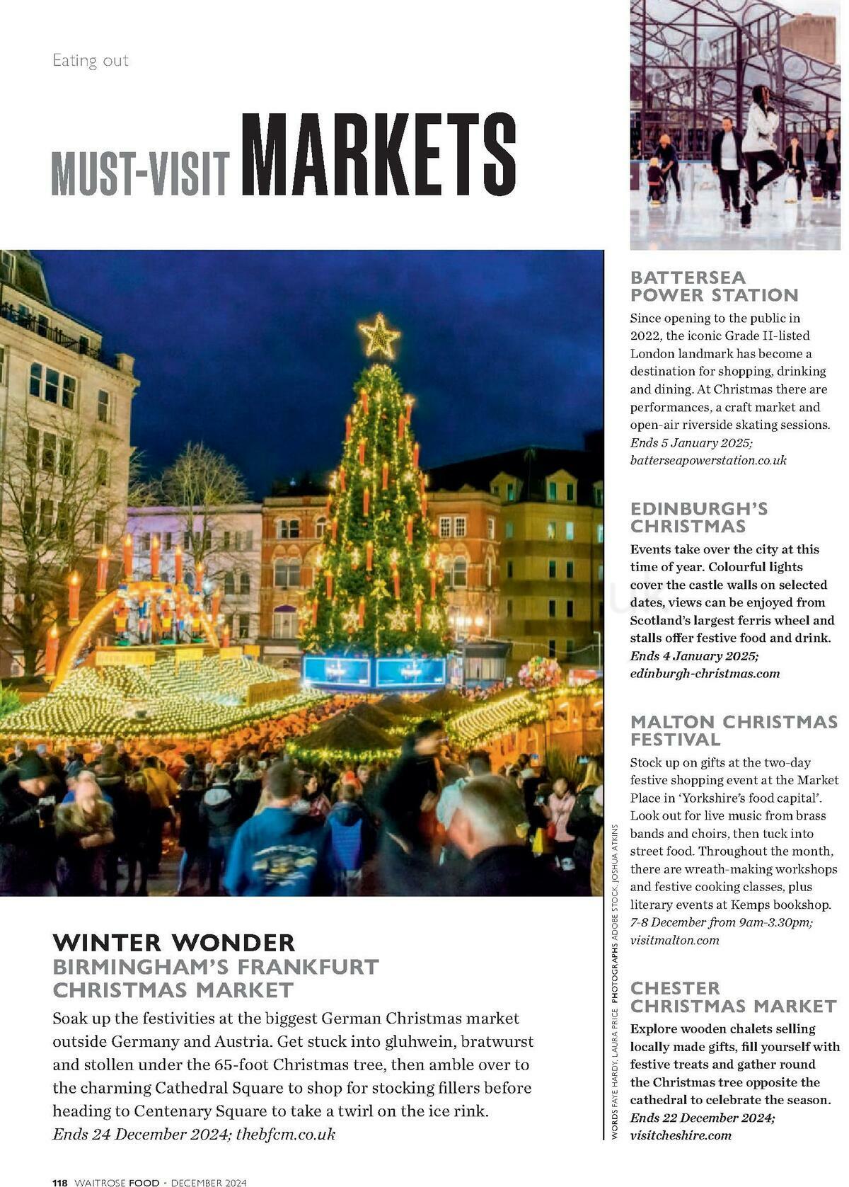 Waitrose Magazine December Offers from 1 December