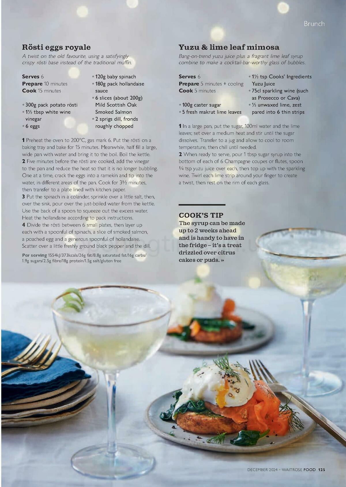 Waitrose Magazine December Offers from 1 December