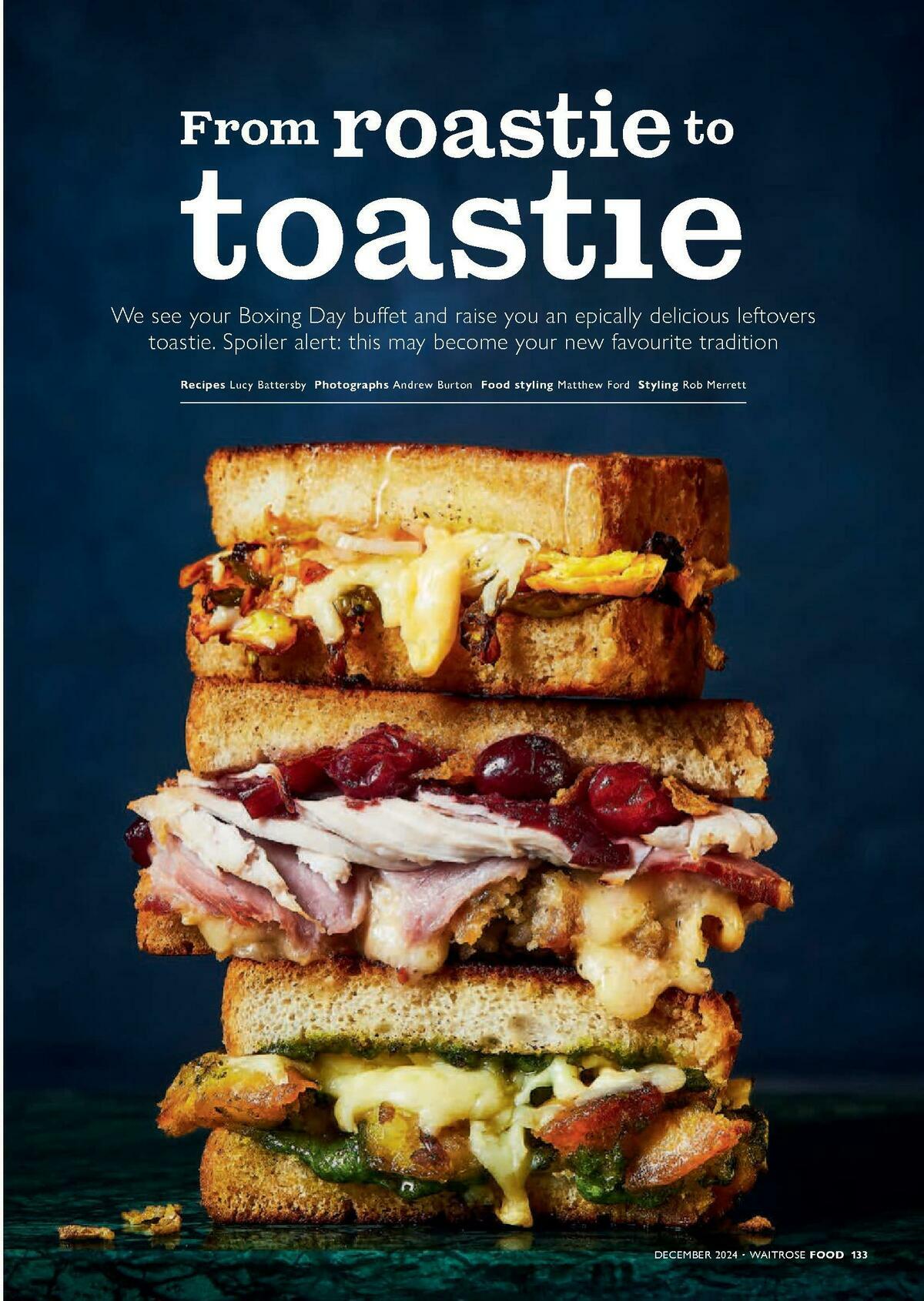 Waitrose Magazine December Offers from 1 December
