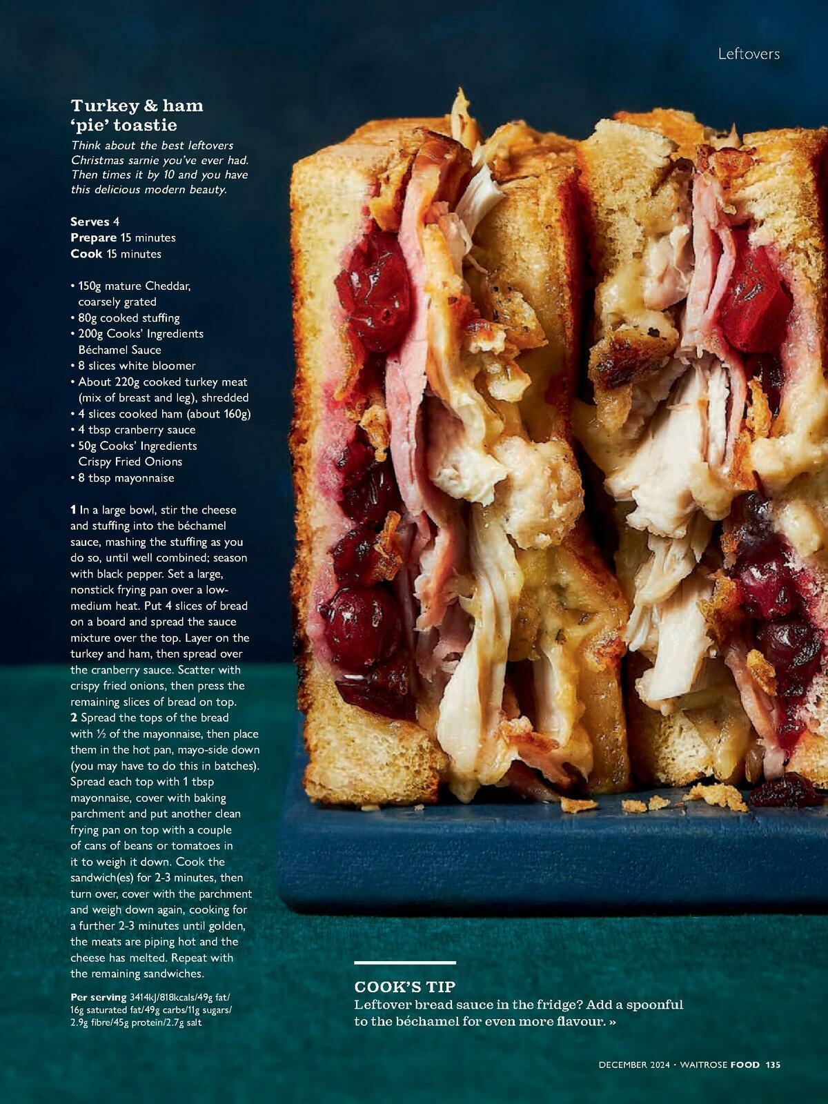 Waitrose Magazine December Offers from 1 December