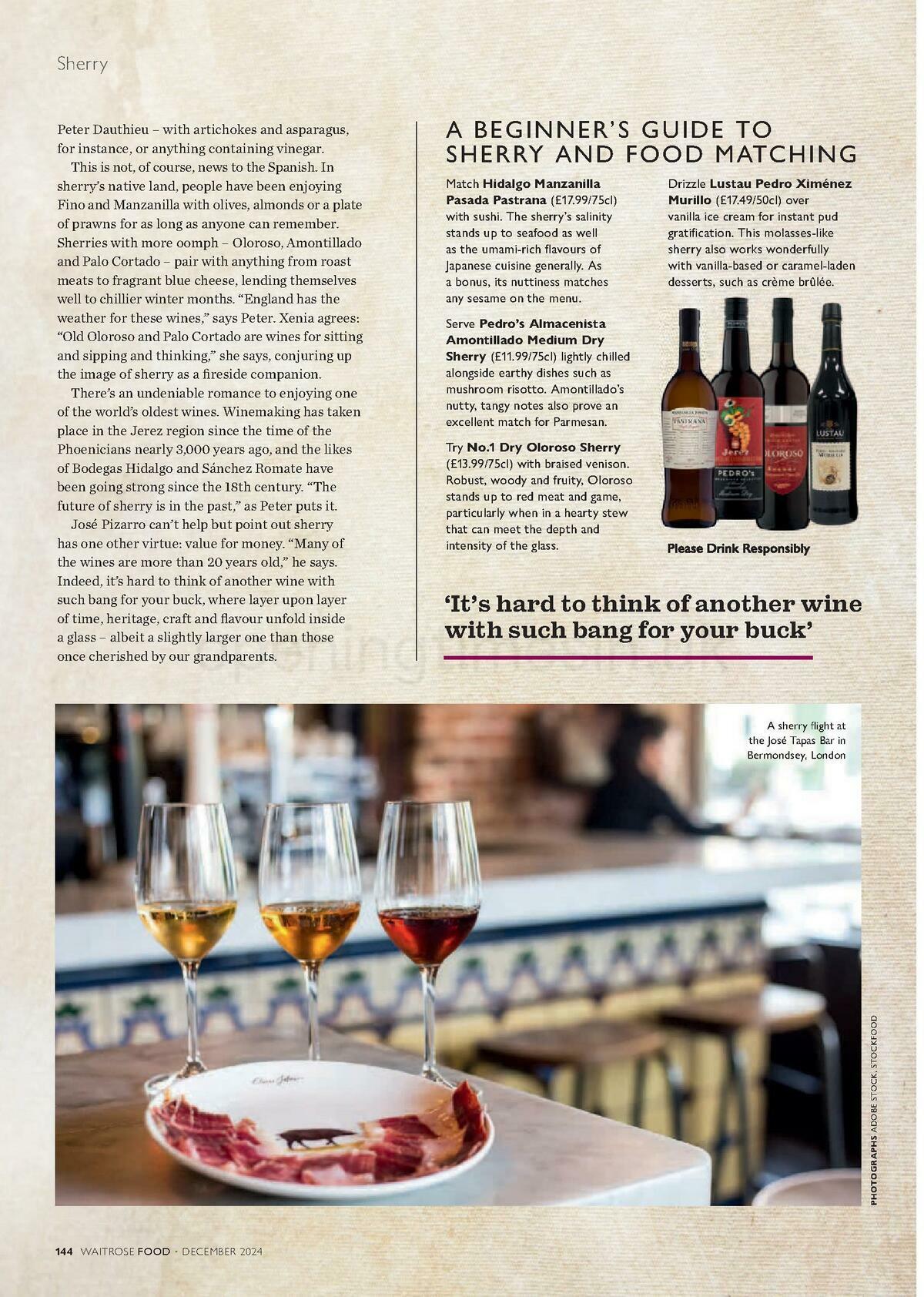 Waitrose Magazine December Offers from 1 December