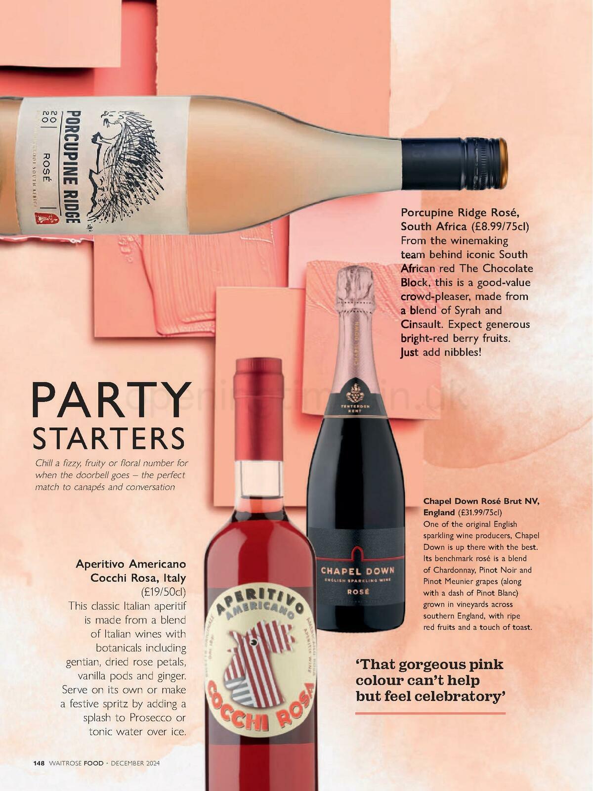 Waitrose Magazine December Offers from 1 December