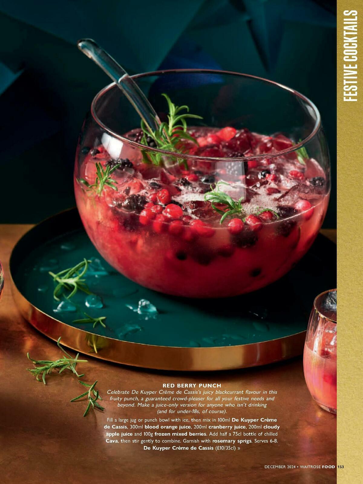 Waitrose Magazine December Offers from 1 December