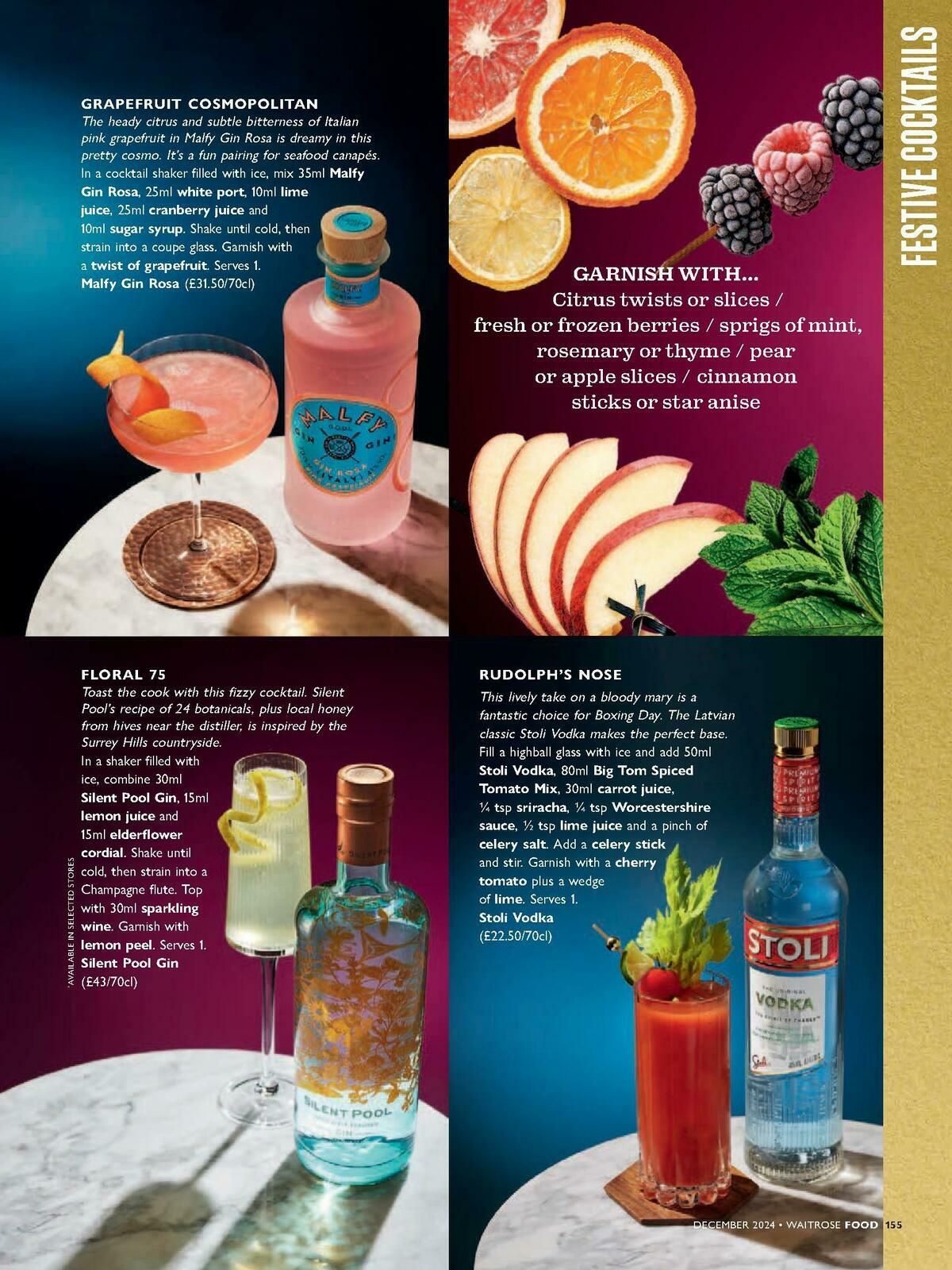 Waitrose Magazine December Offers from 1 December