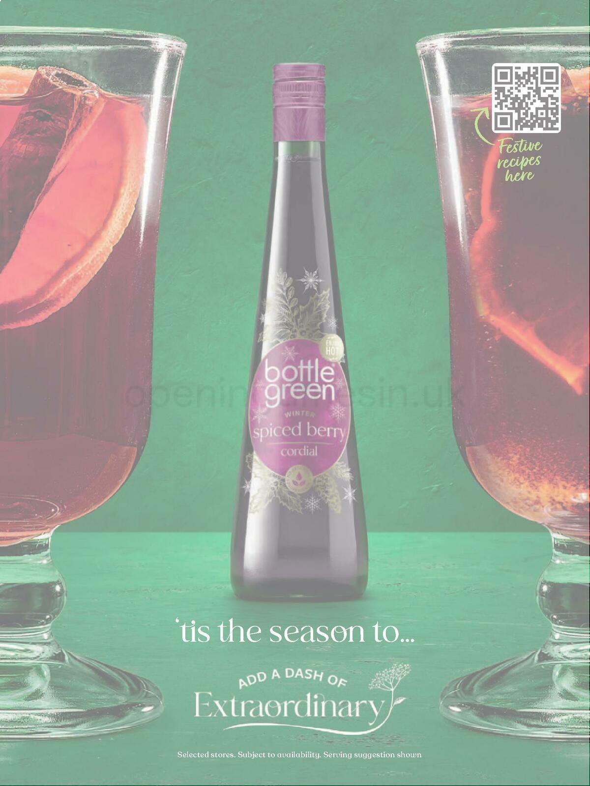 Waitrose Magazine December Offers from 1 December