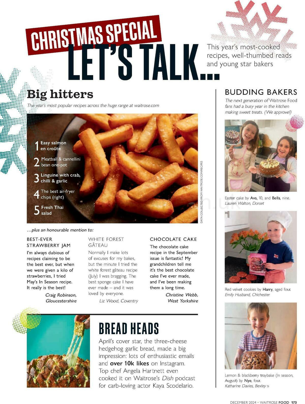 Waitrose Magazine December Offers from 1 December
