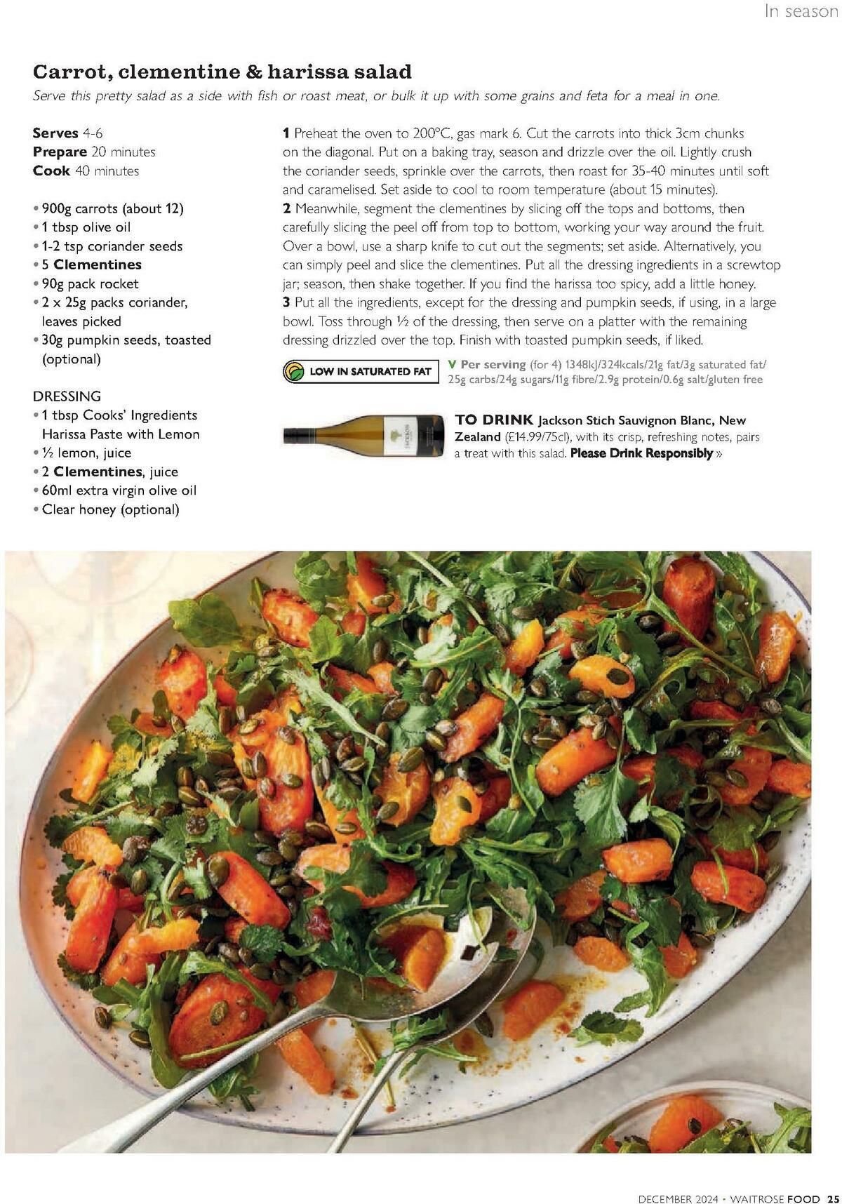 Waitrose Magazine December Offers from 1 December