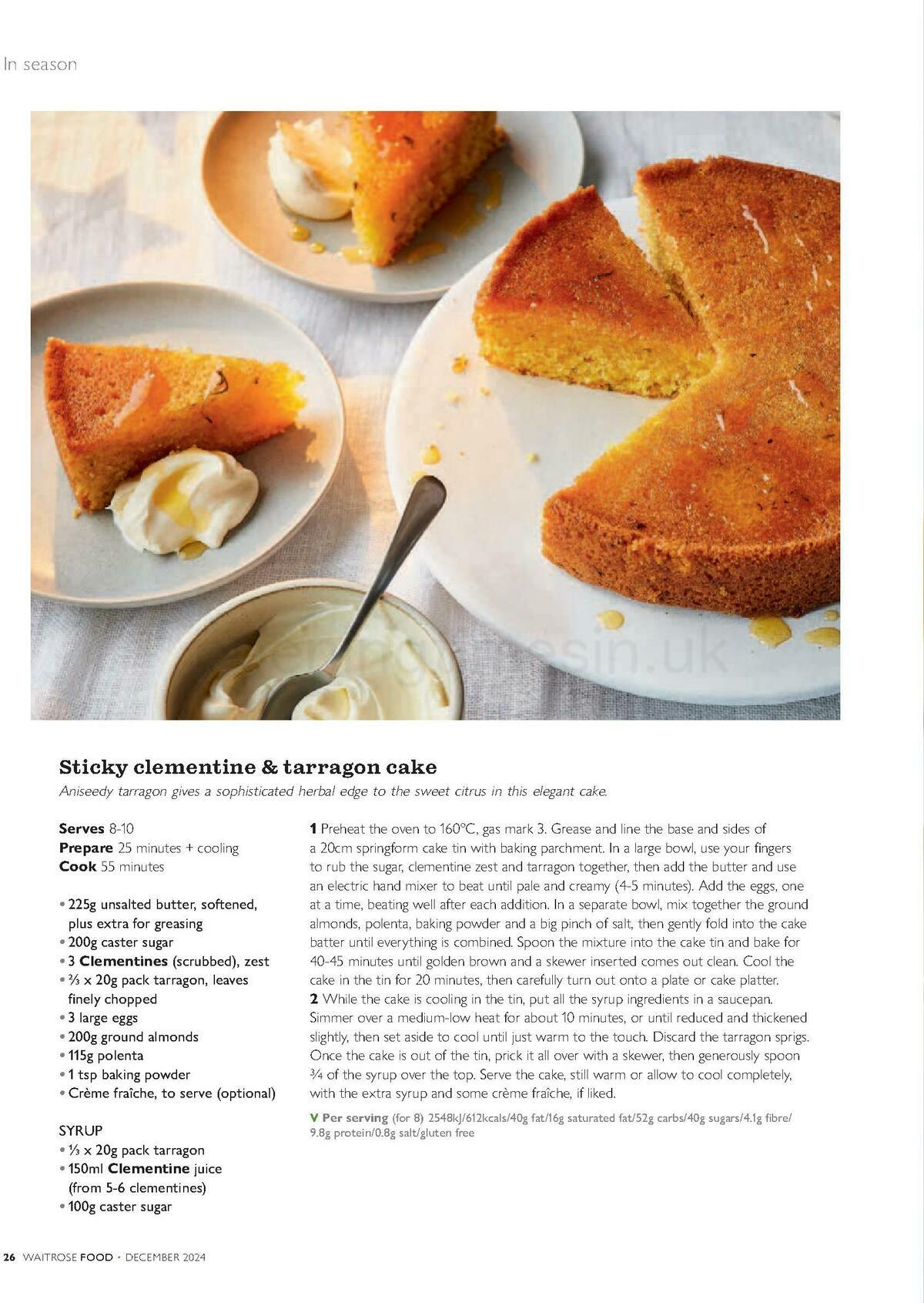 Waitrose Magazine December Offers from 1 December