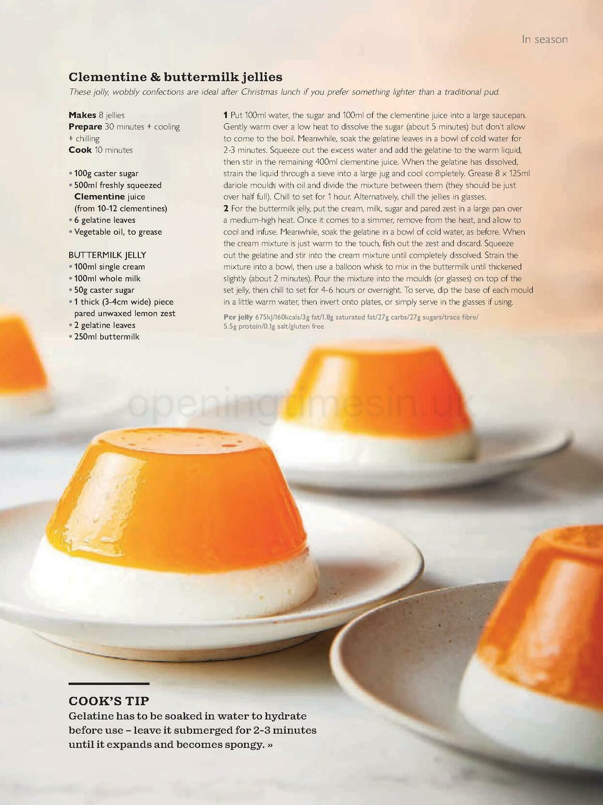 Waitrose Magazine December Offers from 1 December