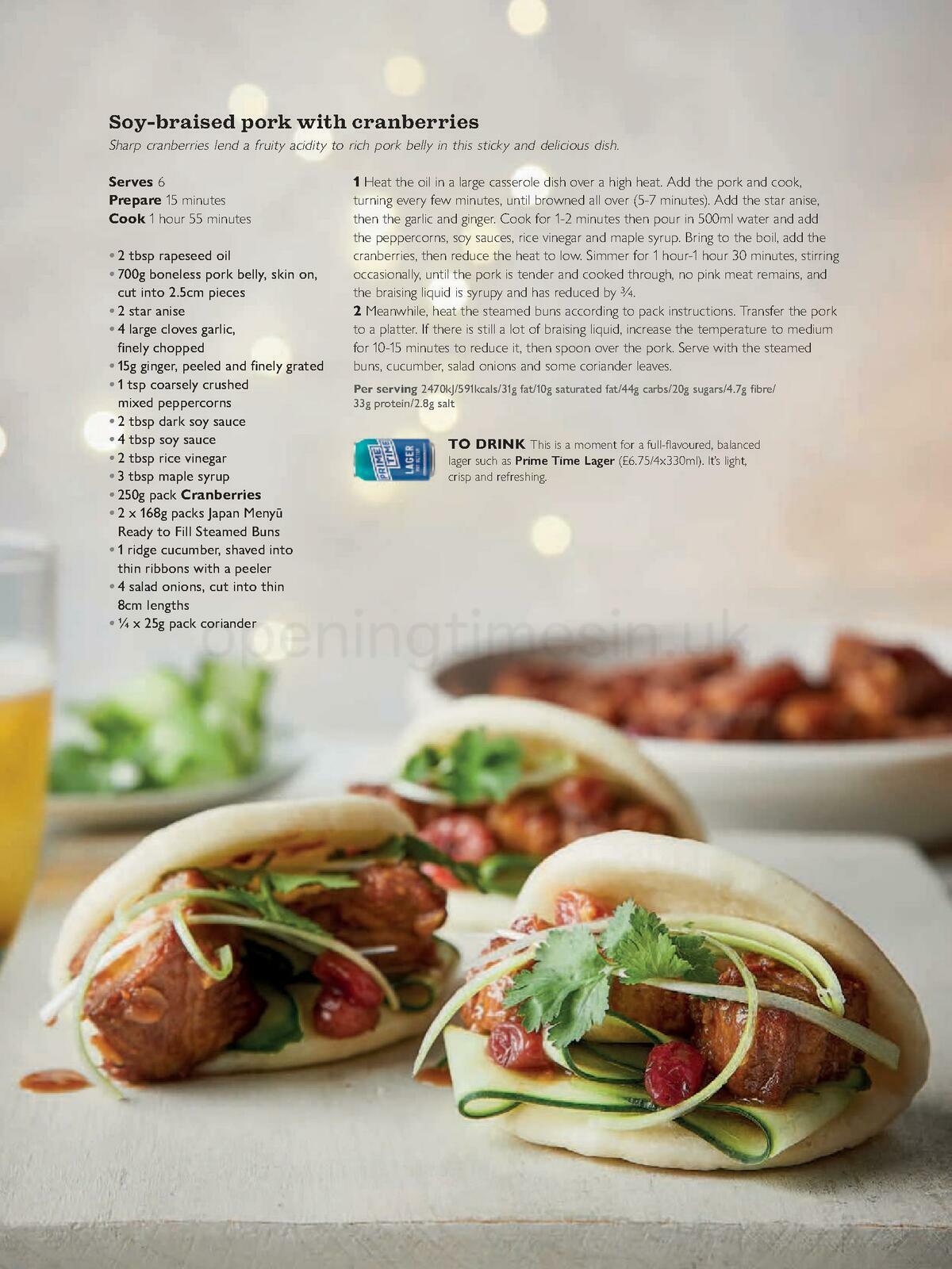 Waitrose Magazine December Offers from 1 December