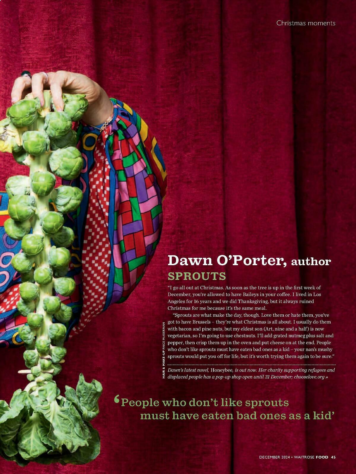 Waitrose Magazine December Offers from 1 December