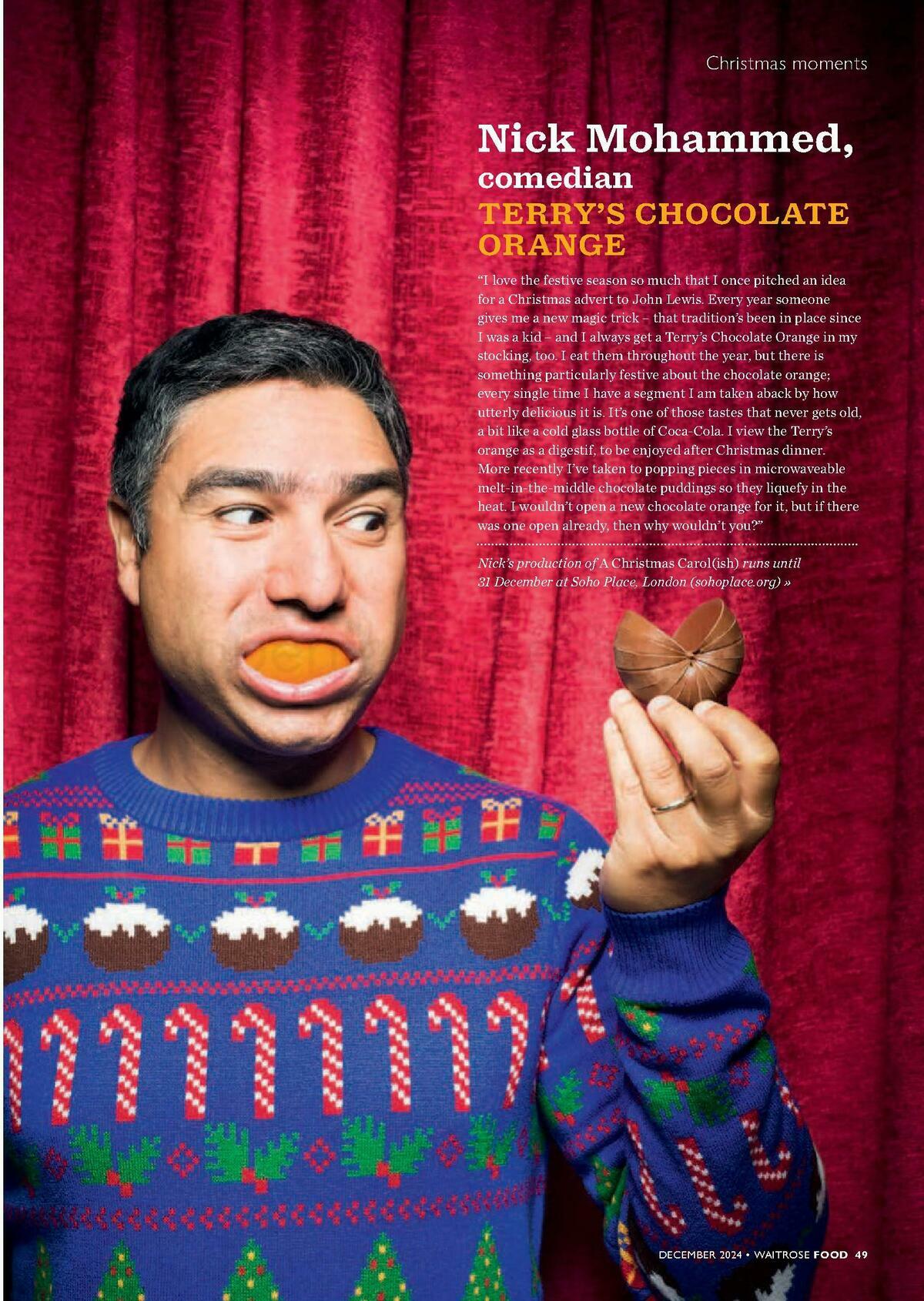 Waitrose Magazine December Offers from 1 December