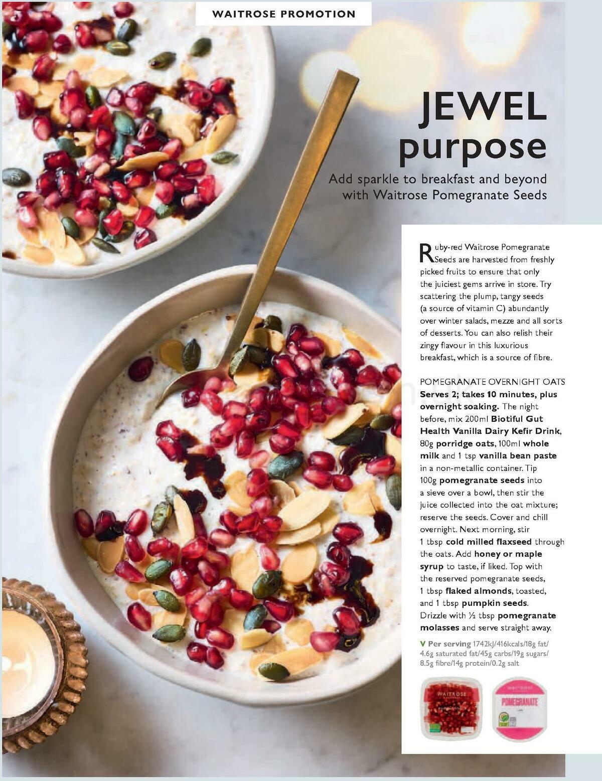 Waitrose Magazine December Offers from 1 December