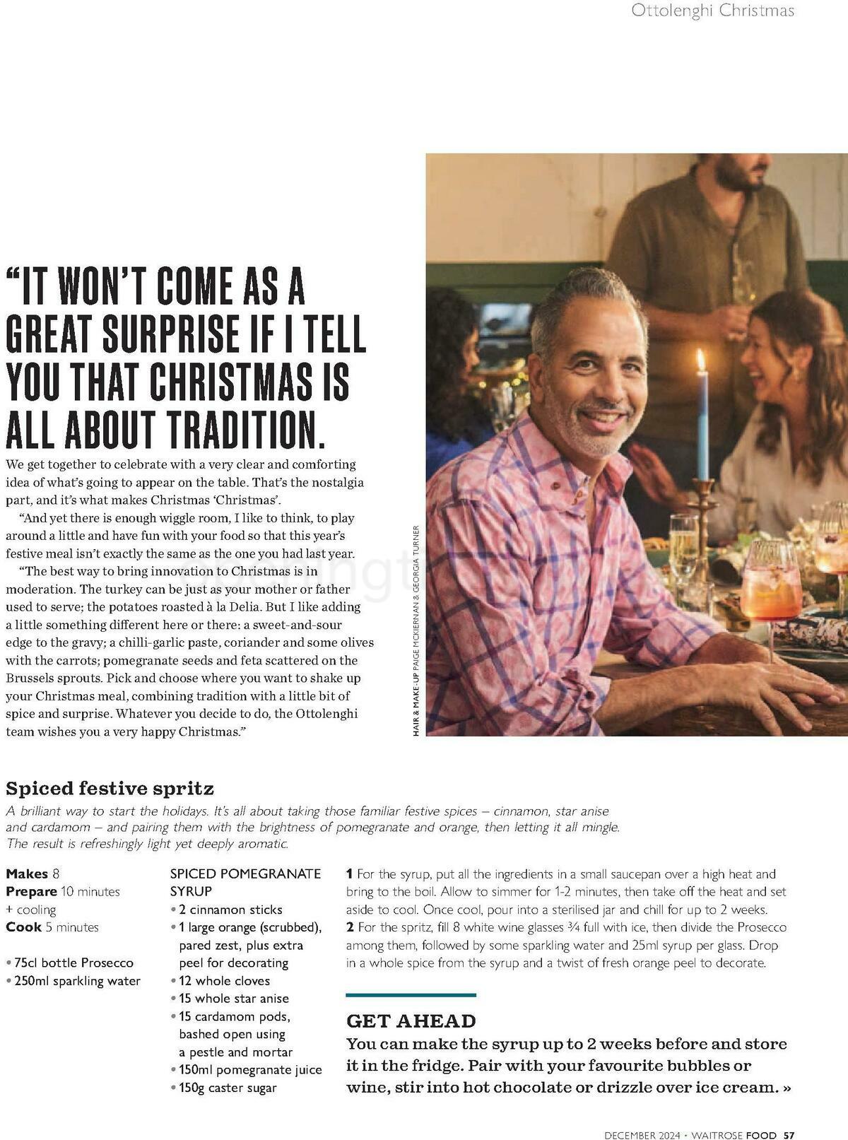 Waitrose Magazine December Offers from 1 December