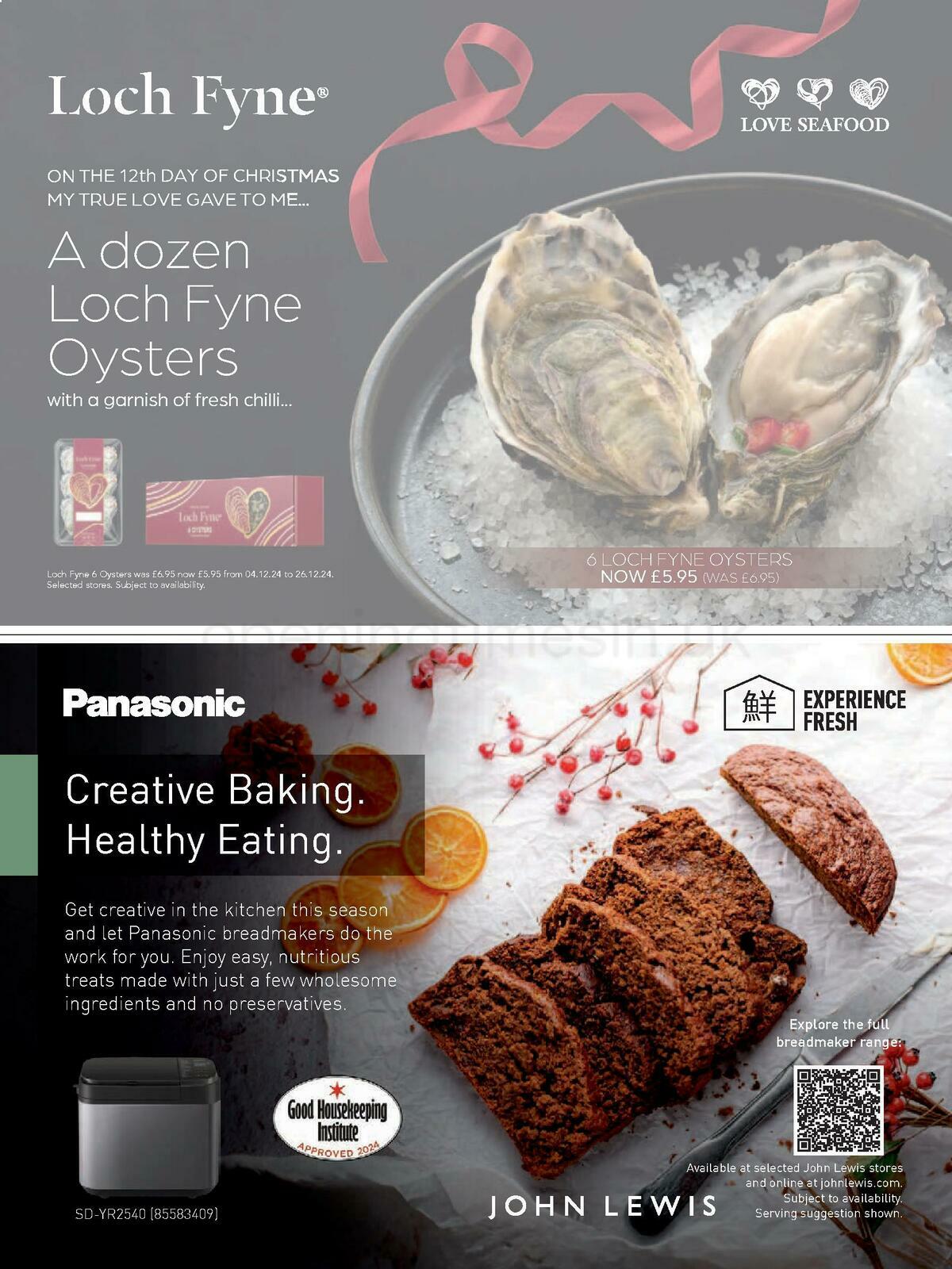 Waitrose Magazine December Offers from 1 December