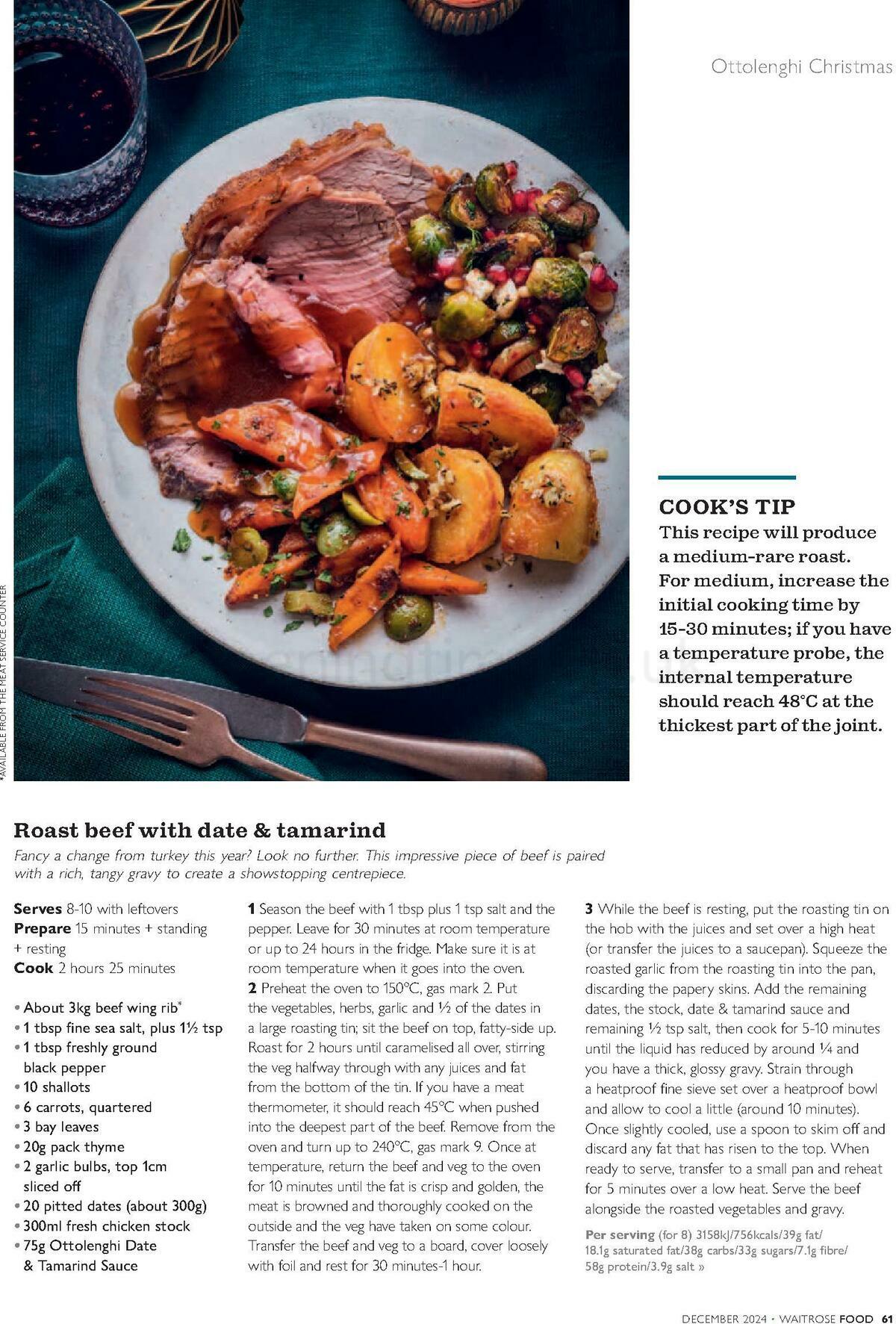 Waitrose Magazine December Offers from 1 December