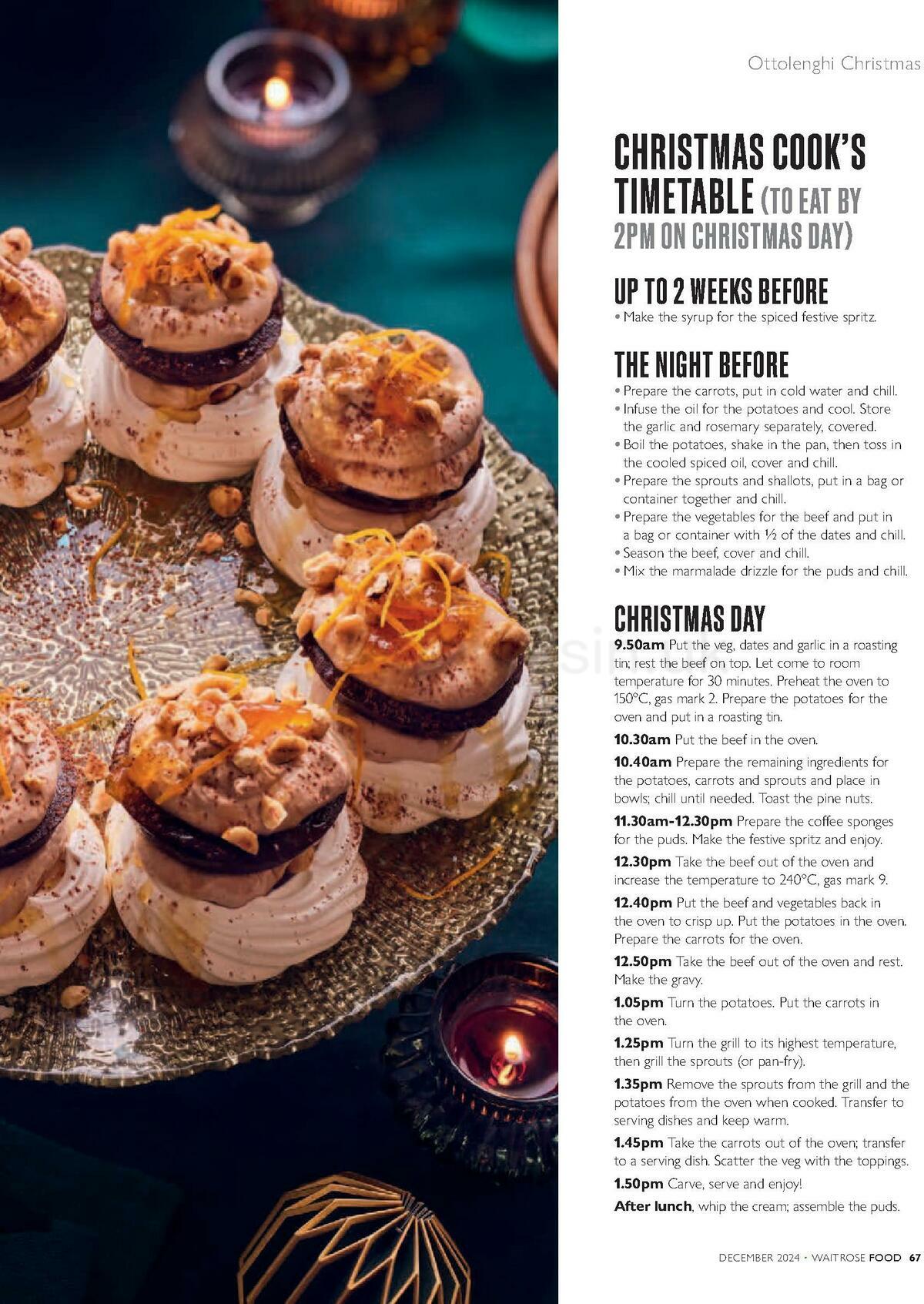 Waitrose Magazine December Offers from 1 December