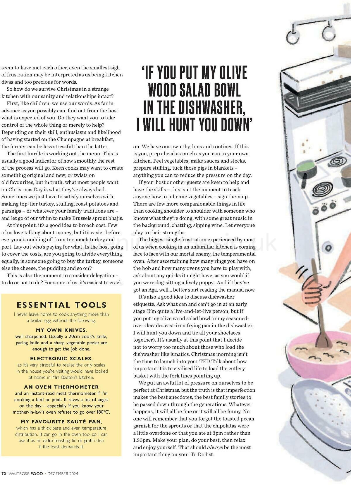 Waitrose Magazine December Offers from 1 December