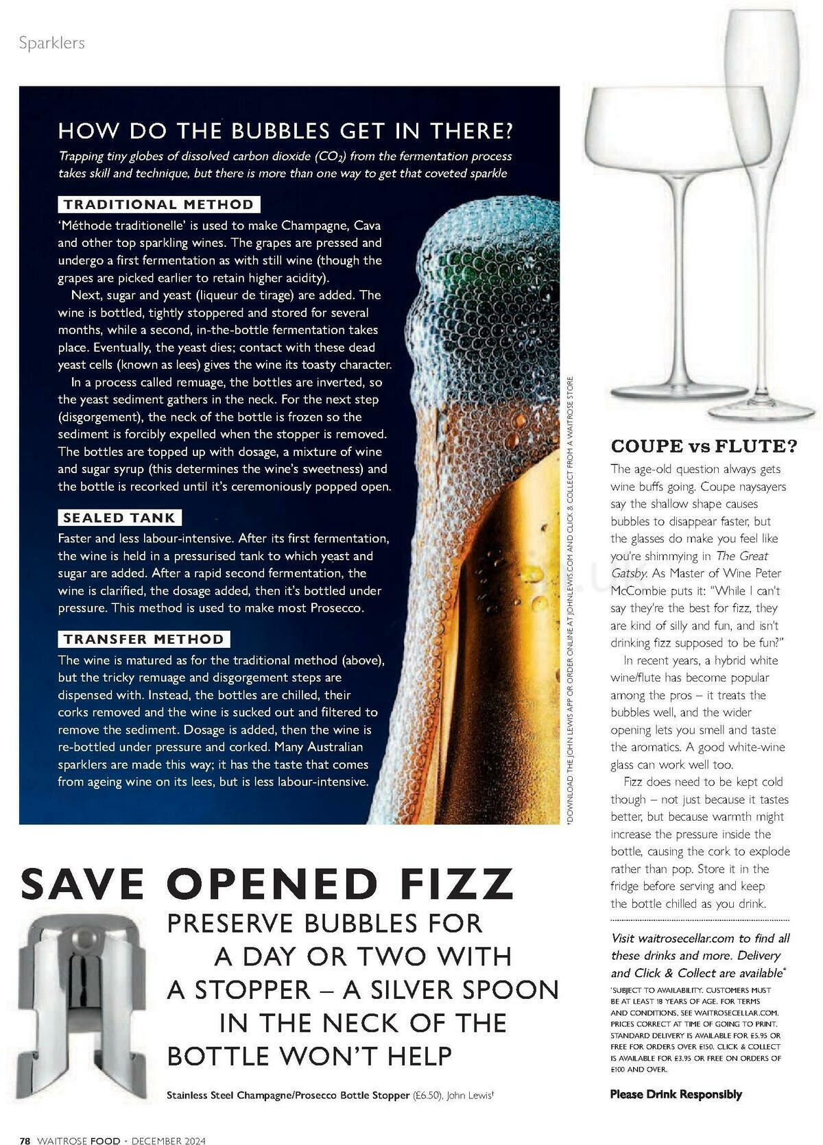 Waitrose Magazine December Offers from 1 December