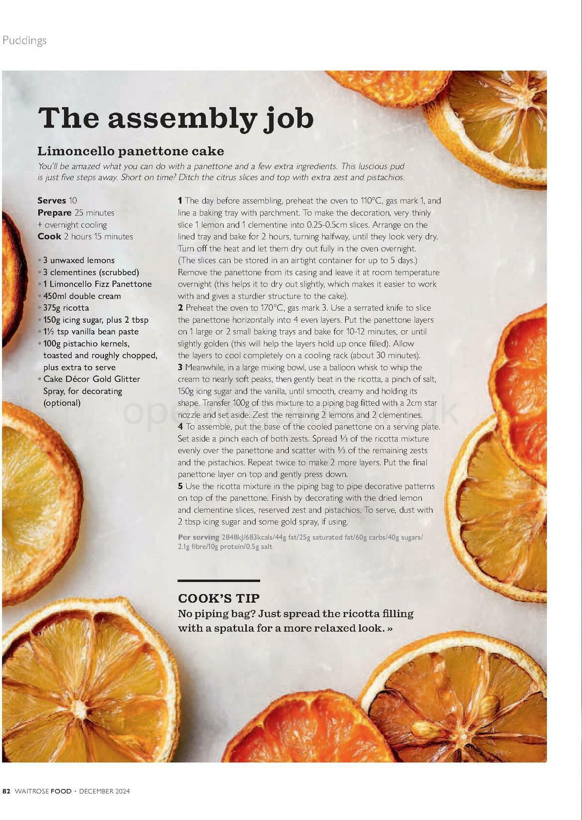 Waitrose Magazine December Offers from 1 December