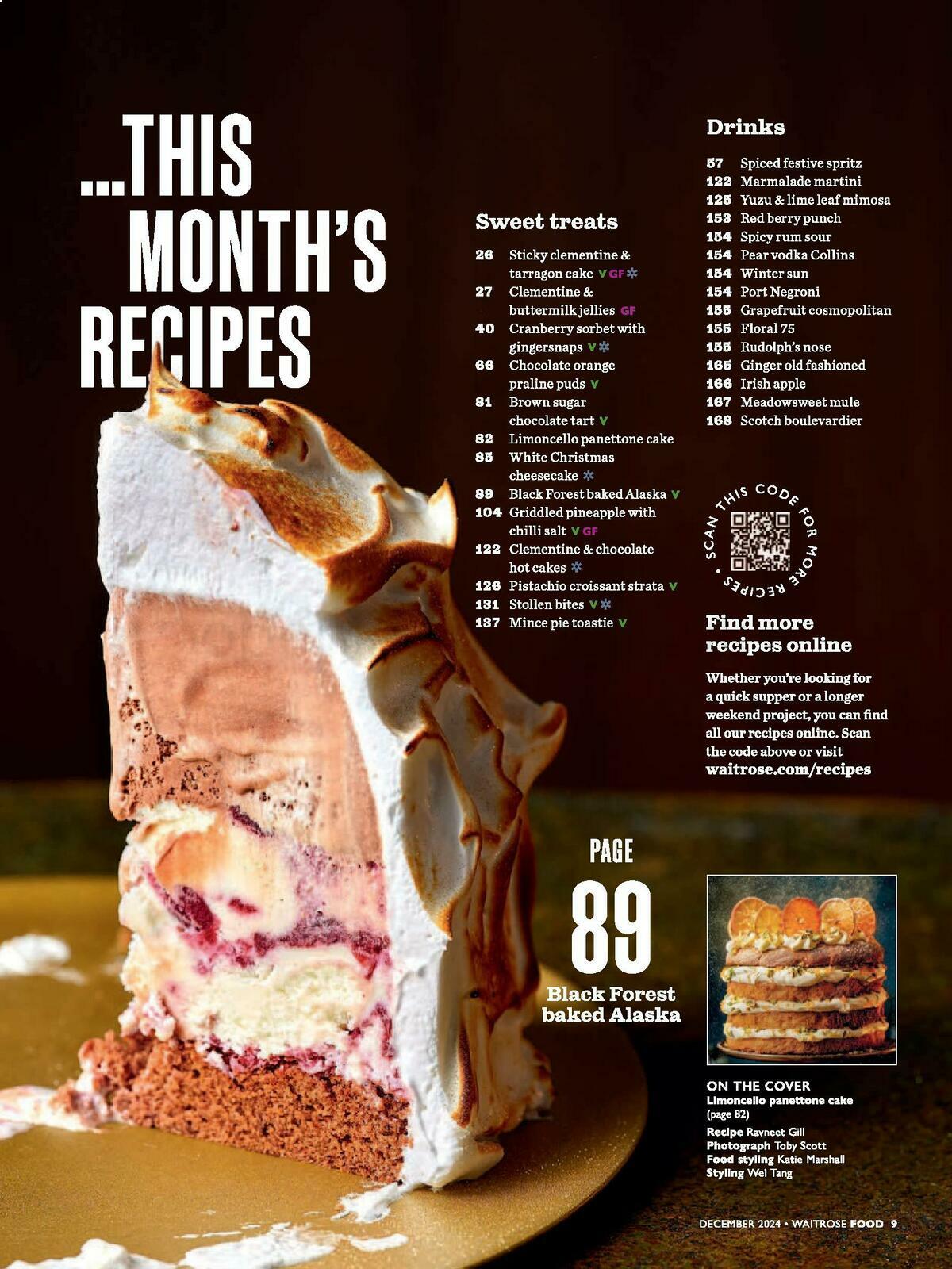 Waitrose Magazine December Offers from 1 December