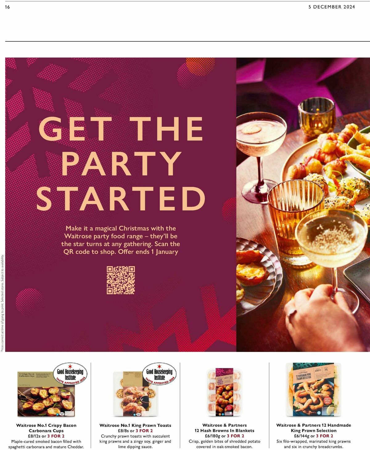 Waitrose Offers from 5 December