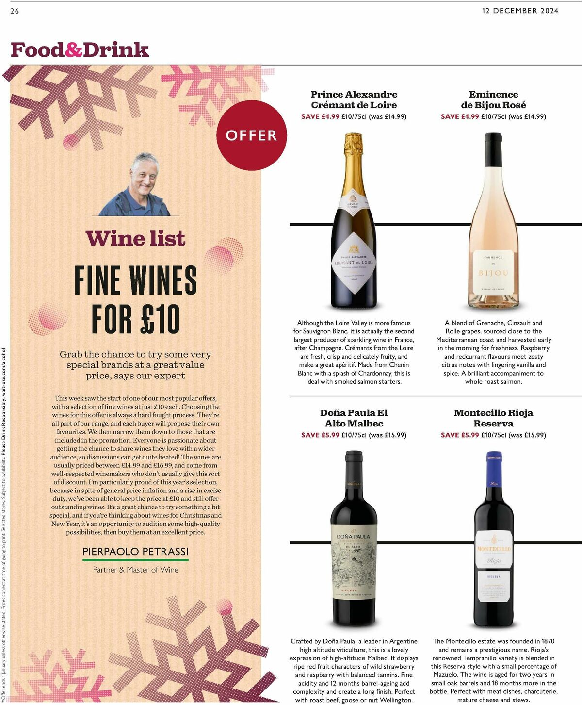 Waitrose Offers from 12 December