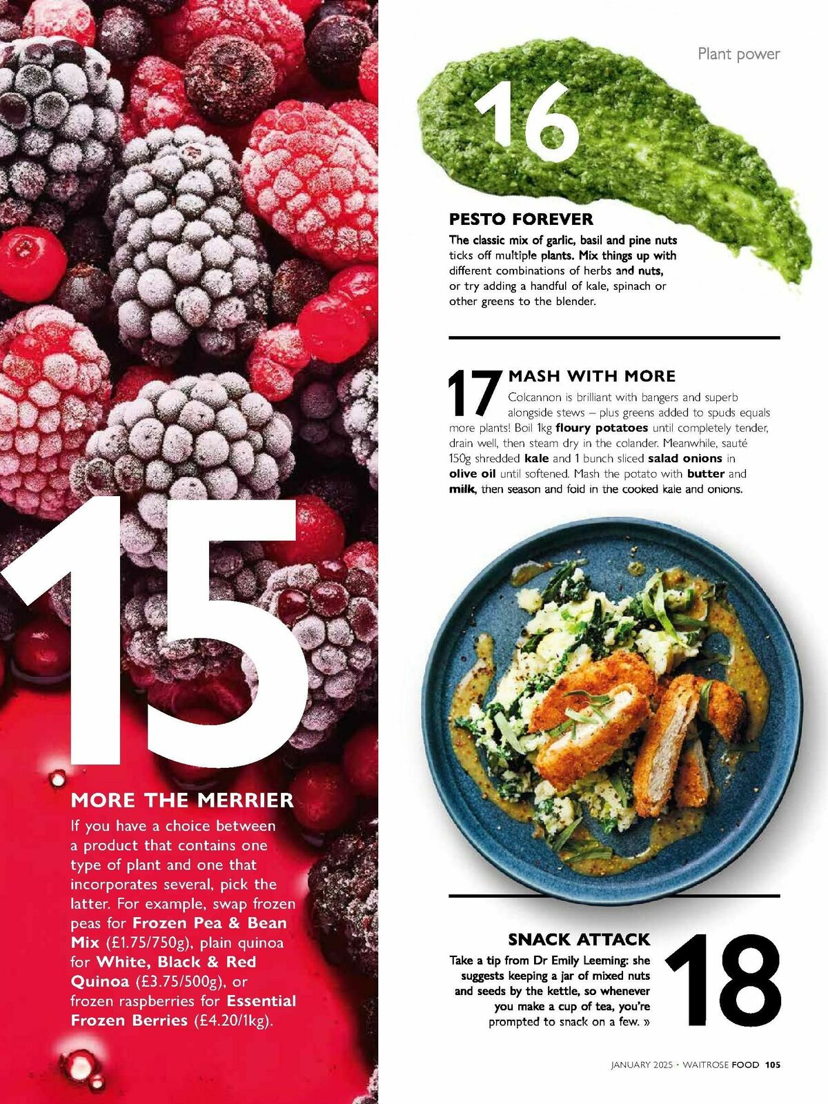 Waitrose Food Magazine January Offers from 1 January