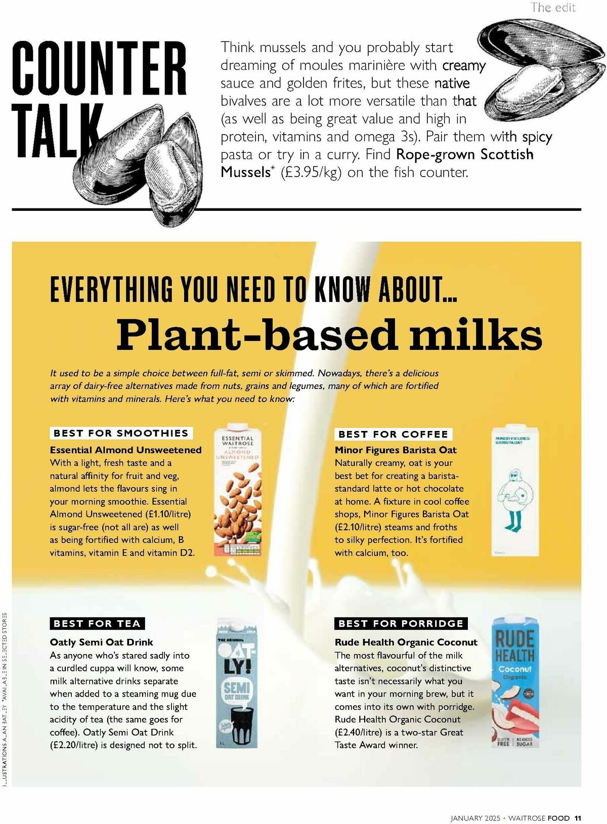 Waitrose Food Magazine January Offers from 1 January