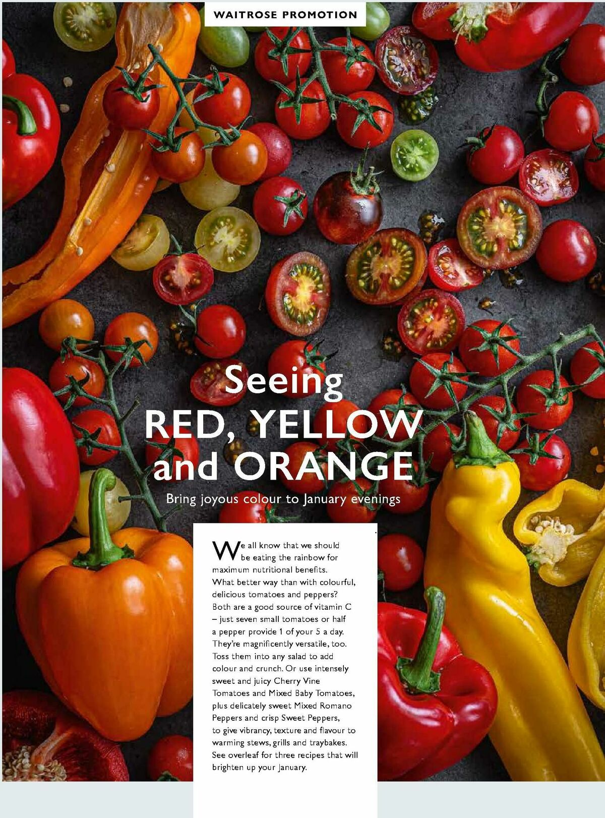 Waitrose Food Magazine January Offers from 1 January