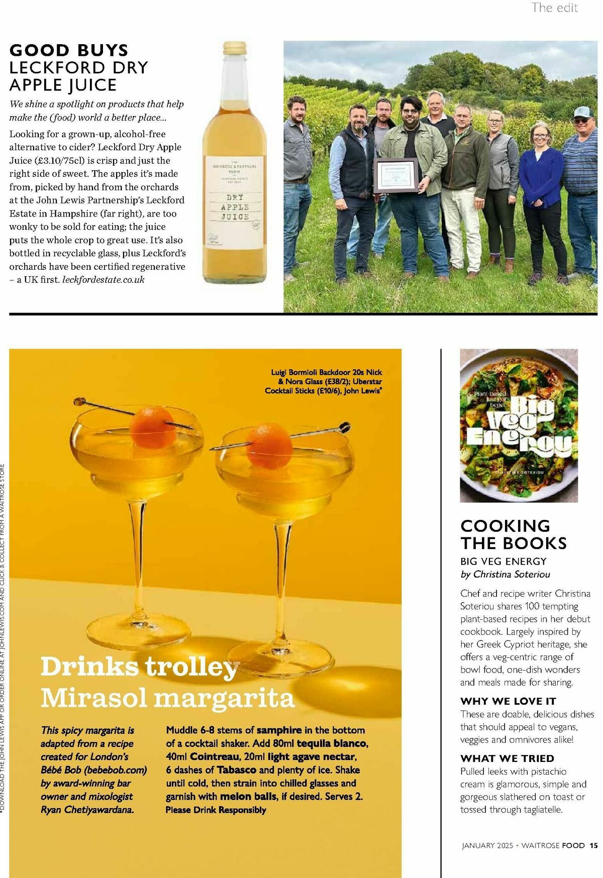 Waitrose Food Magazine January Offers from 1 January