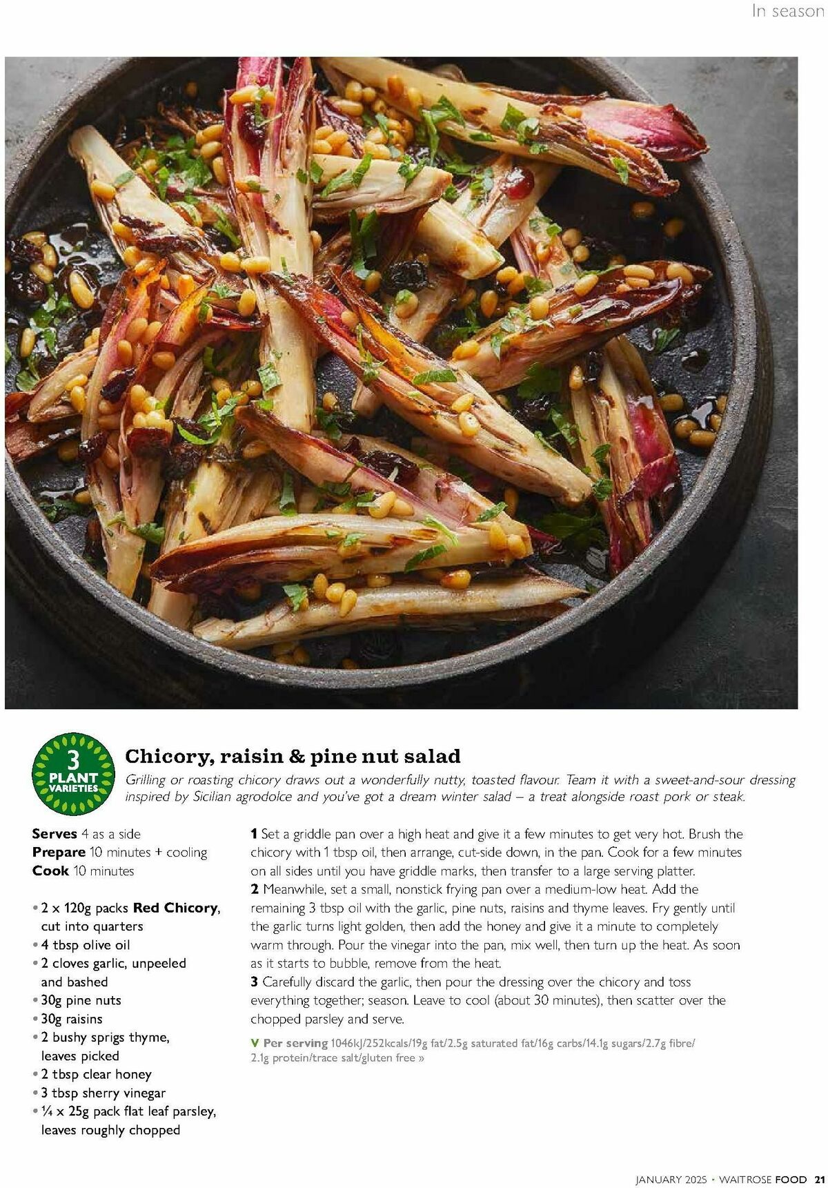 Waitrose Food Magazine January Offers from 1 January