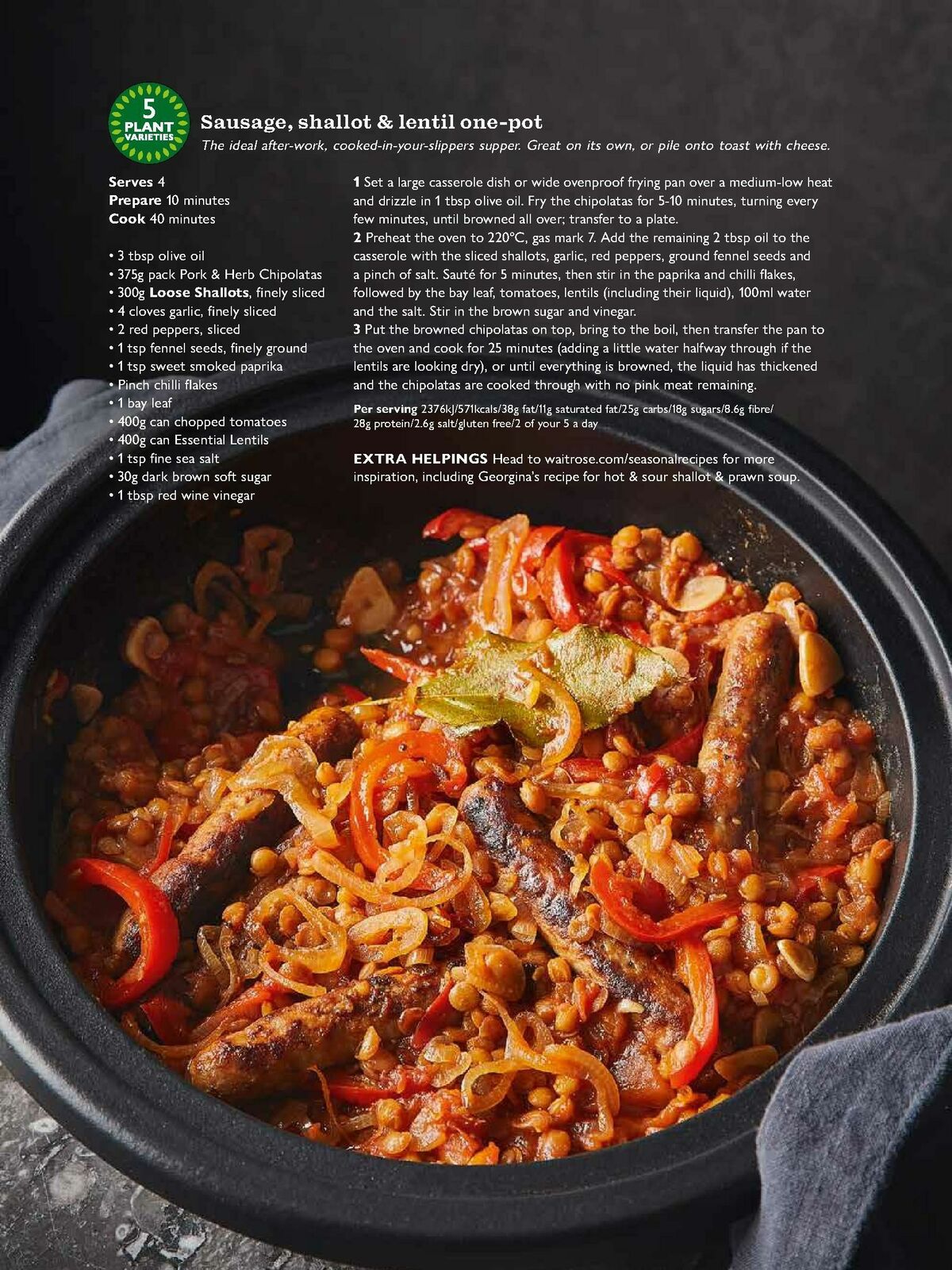 Waitrose Food Magazine January Offers from 1 January