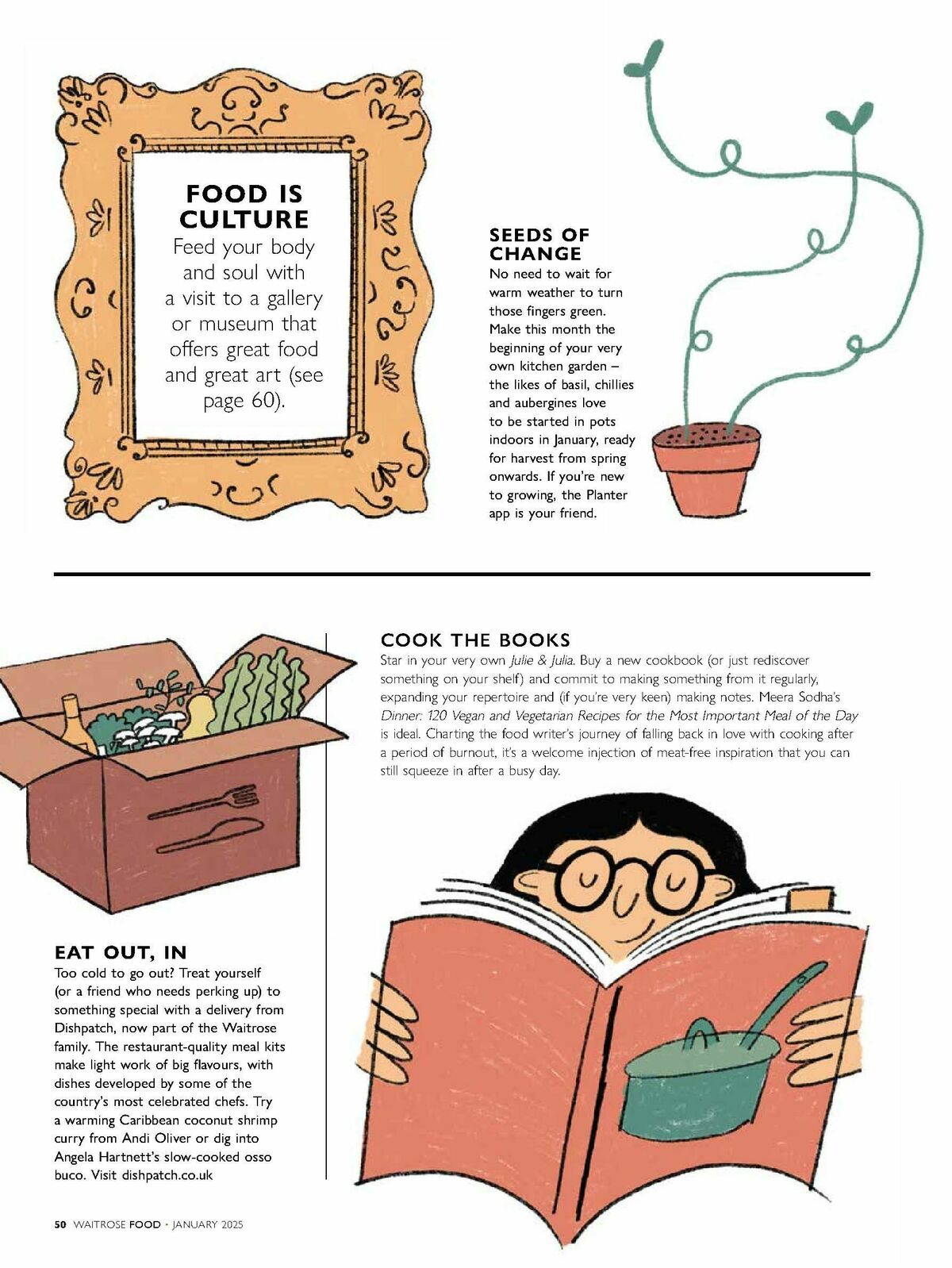 Waitrose Food Magazine January Offers from 1 January