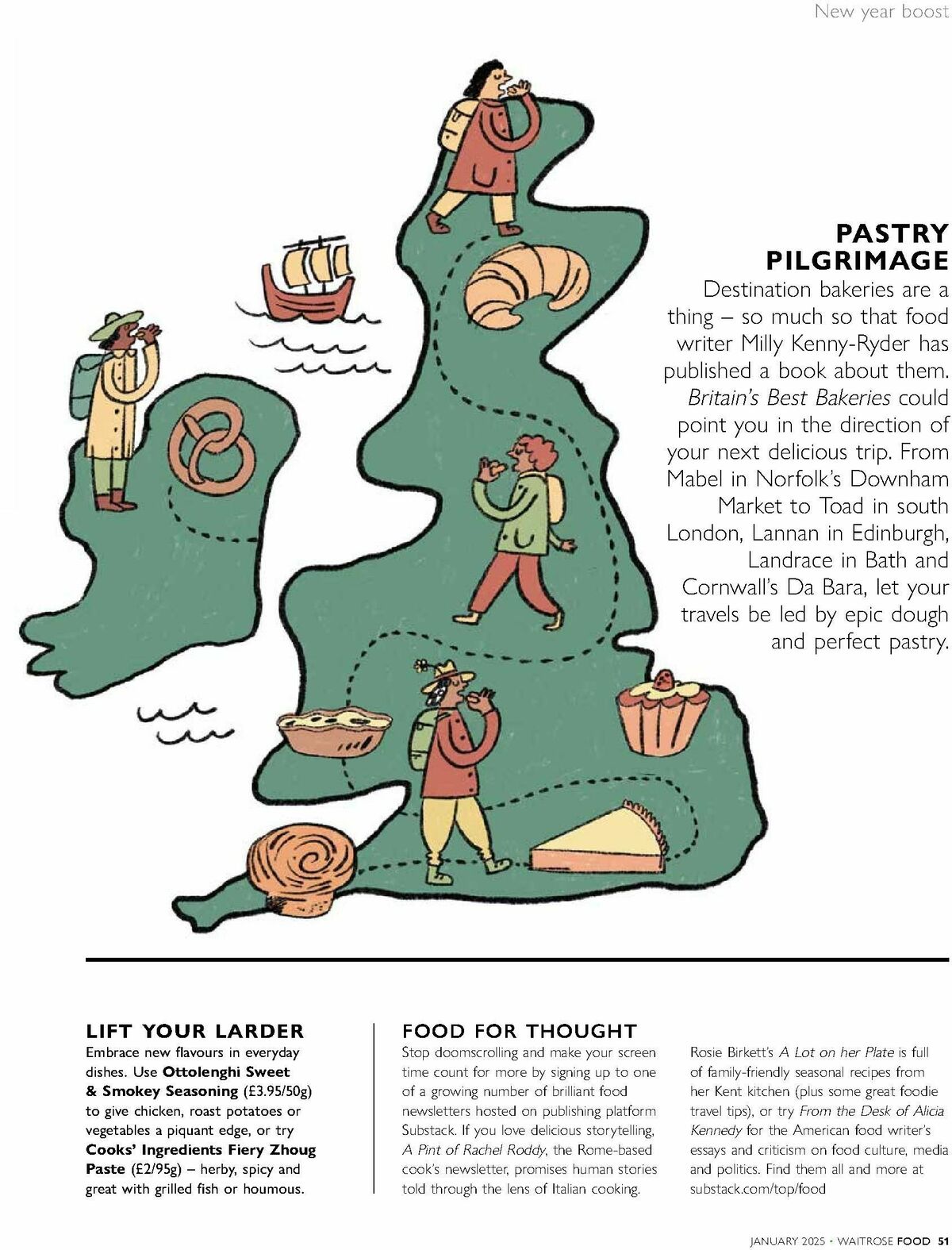 Waitrose Food Magazine January Offers from 1 January