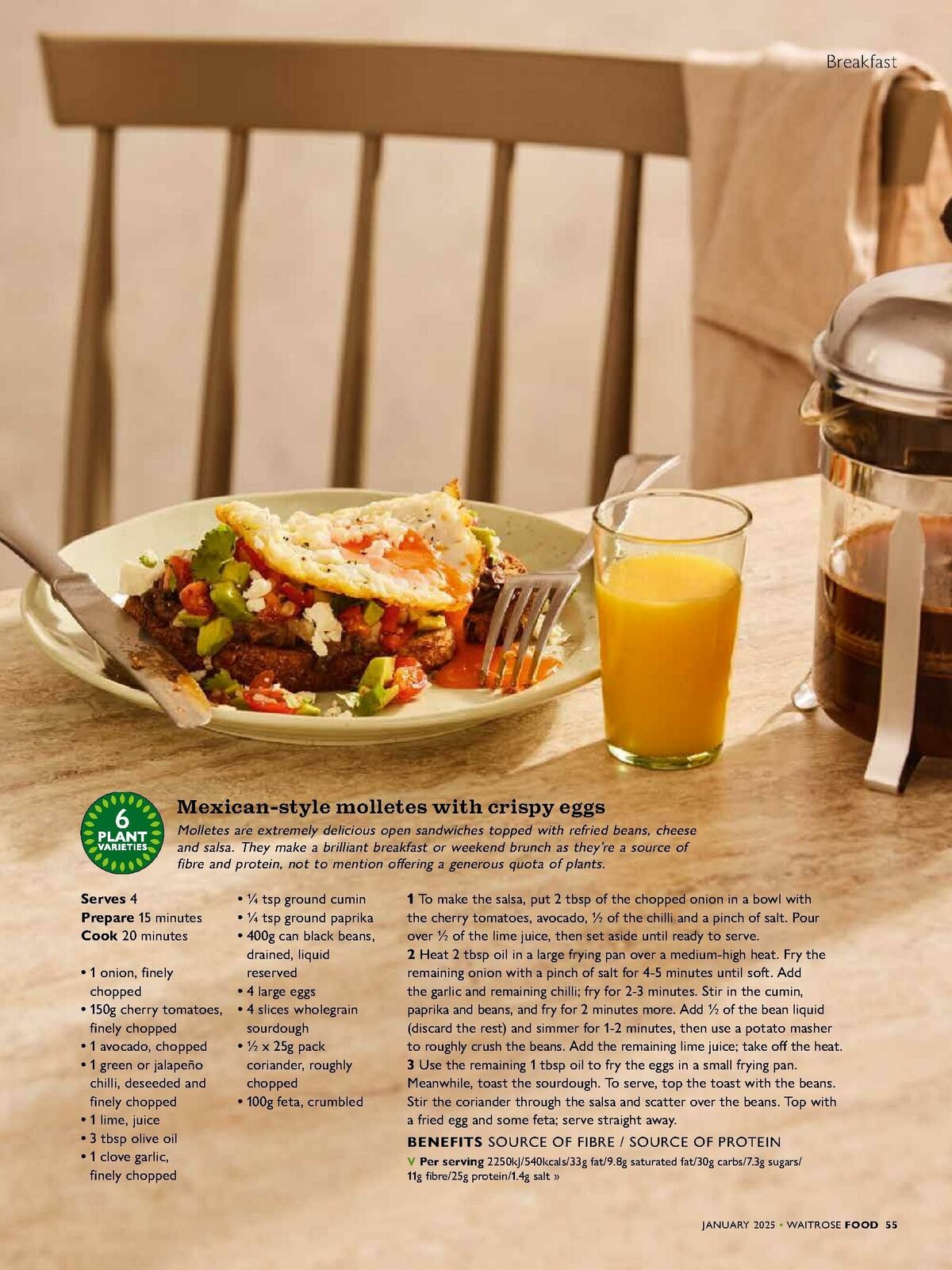 Waitrose Food Magazine January Offers from 1 January