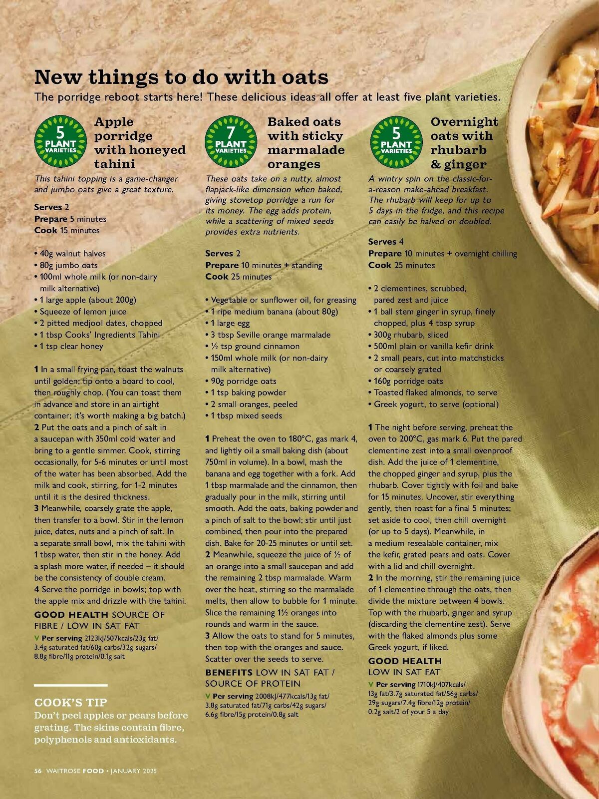 Waitrose Food Magazine January Offers from 1 January