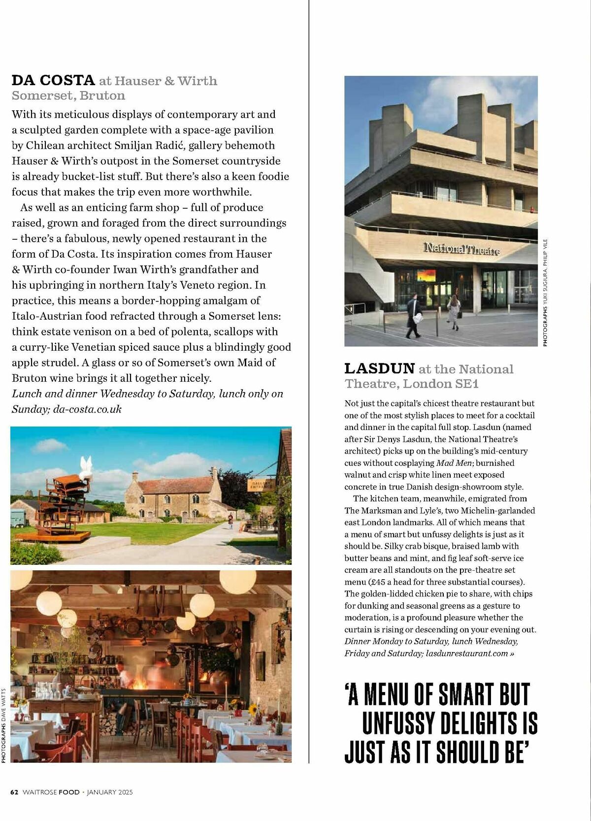 Waitrose Food Magazine January Offers from 1 January