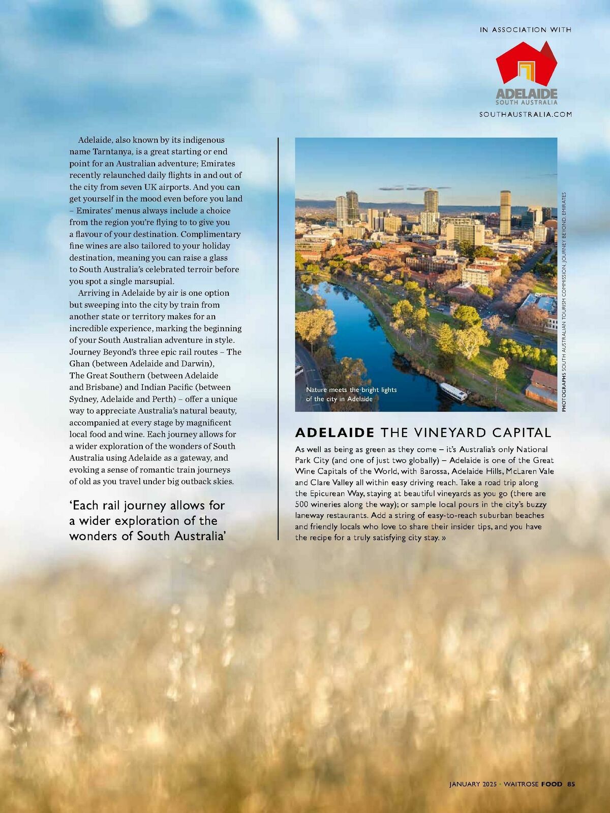 Waitrose Food Magazine January Offers from 1 January