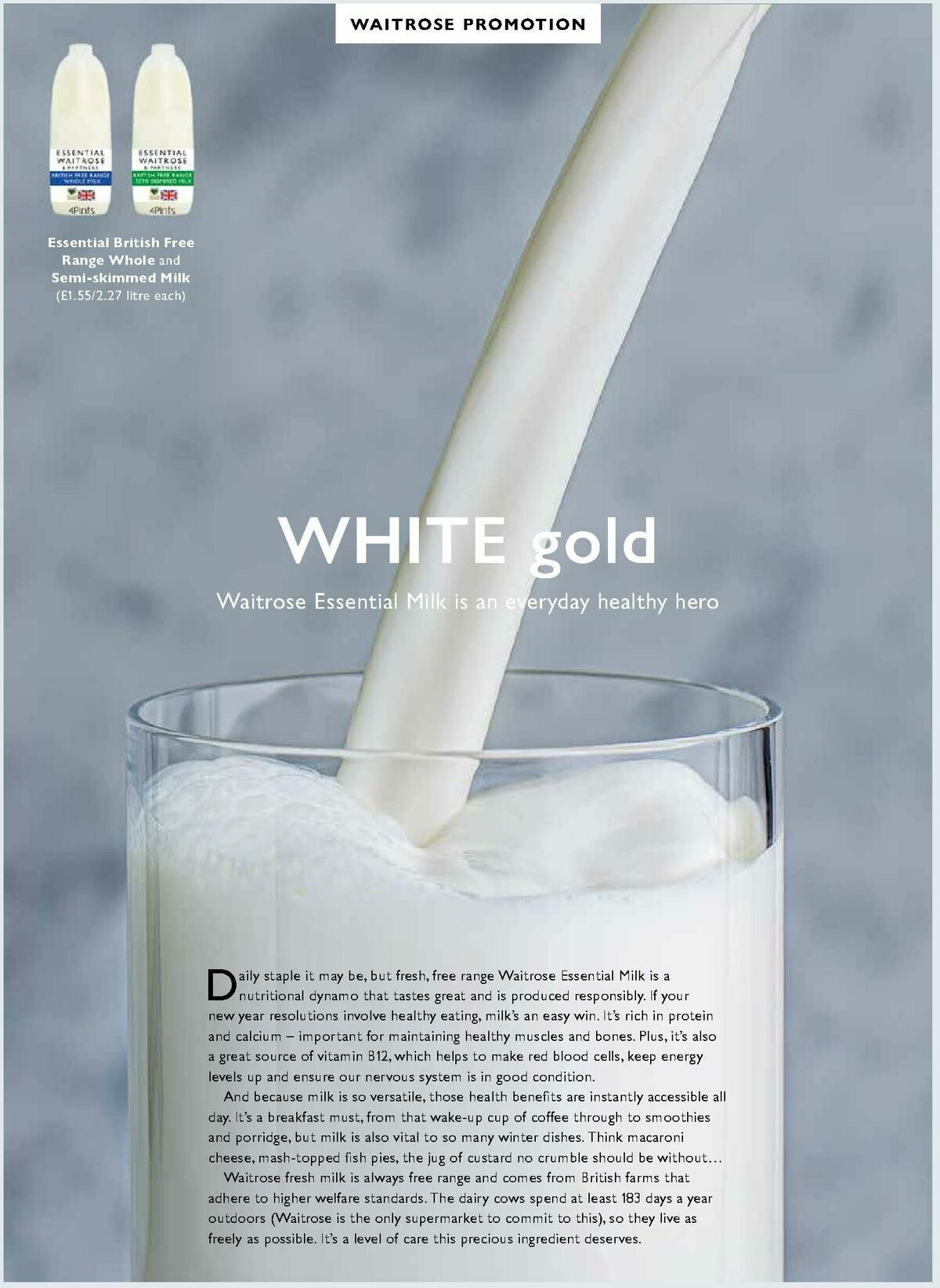 Waitrose Food Magazine January Offers from 1 January