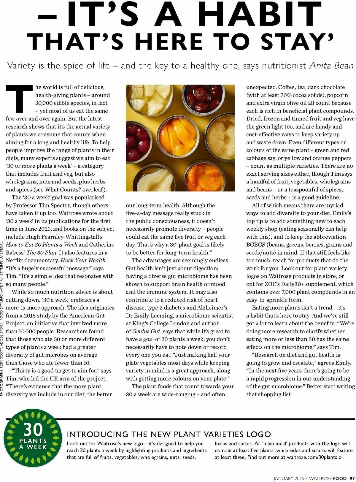 Waitrose Food Magazine January Offers from 1 January