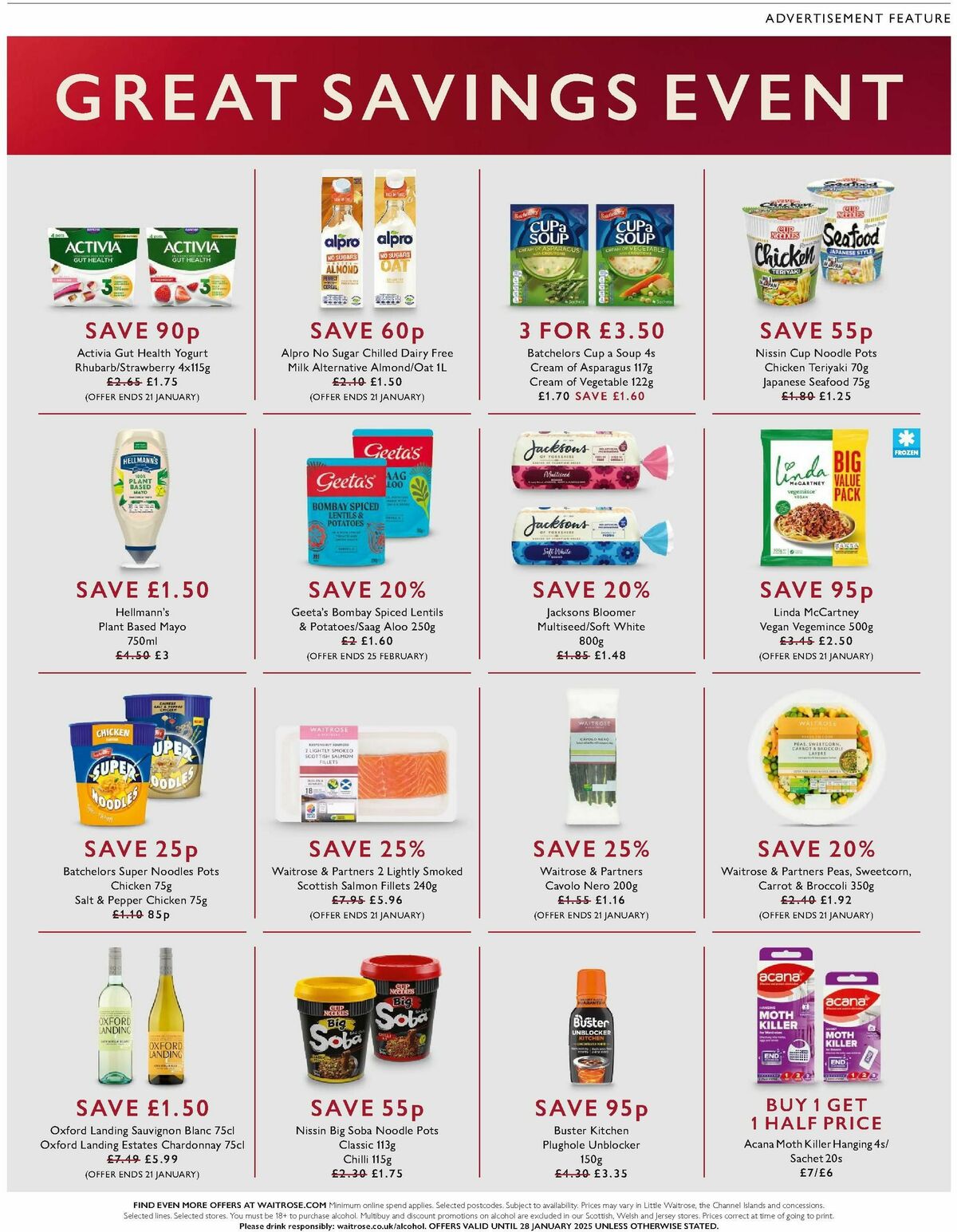 Waitrose Offers from 9 January