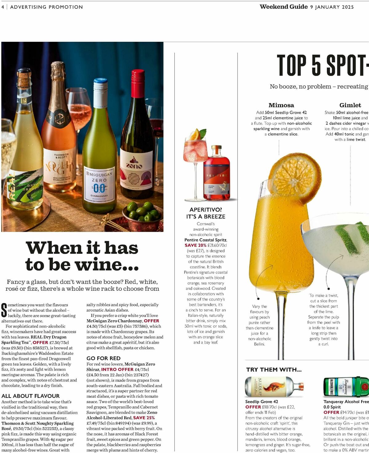 Waitrose Offers from 9 January