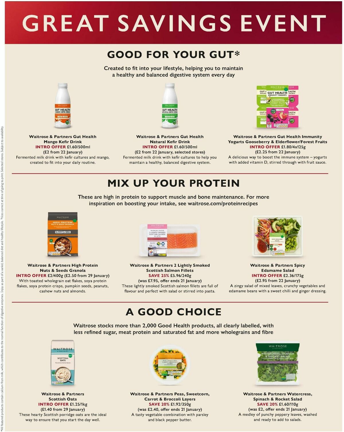 Waitrose Offers from 16 January