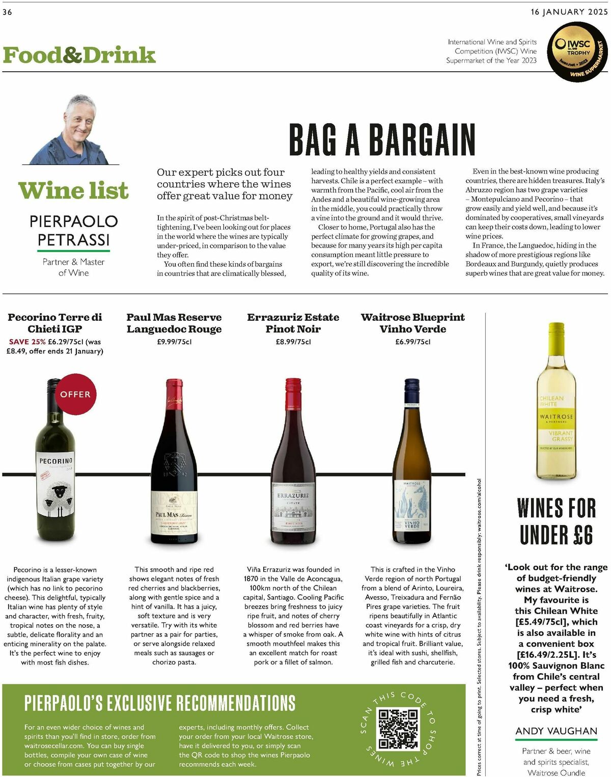 Waitrose Offers from 16 January