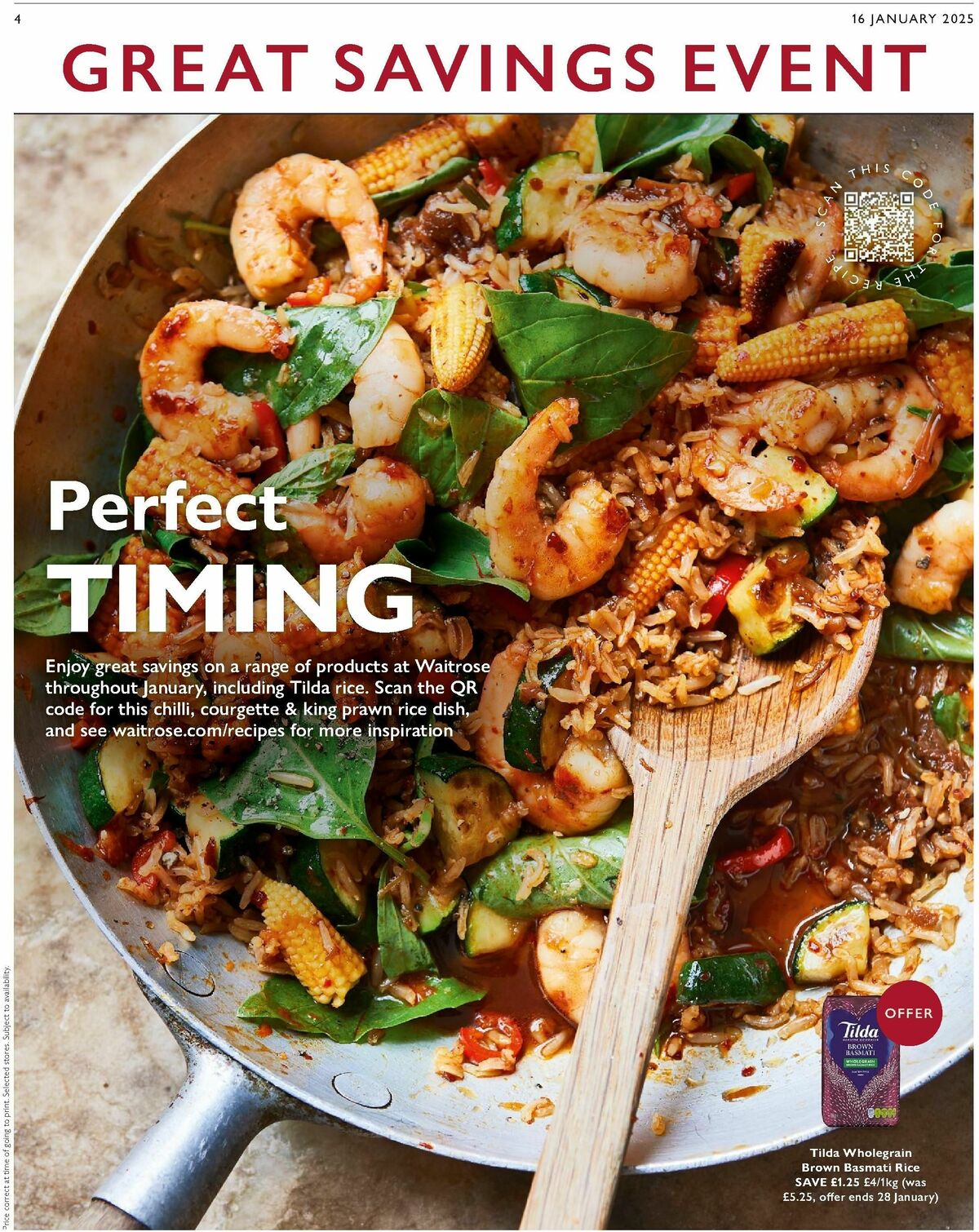 Waitrose Offers from 16 January