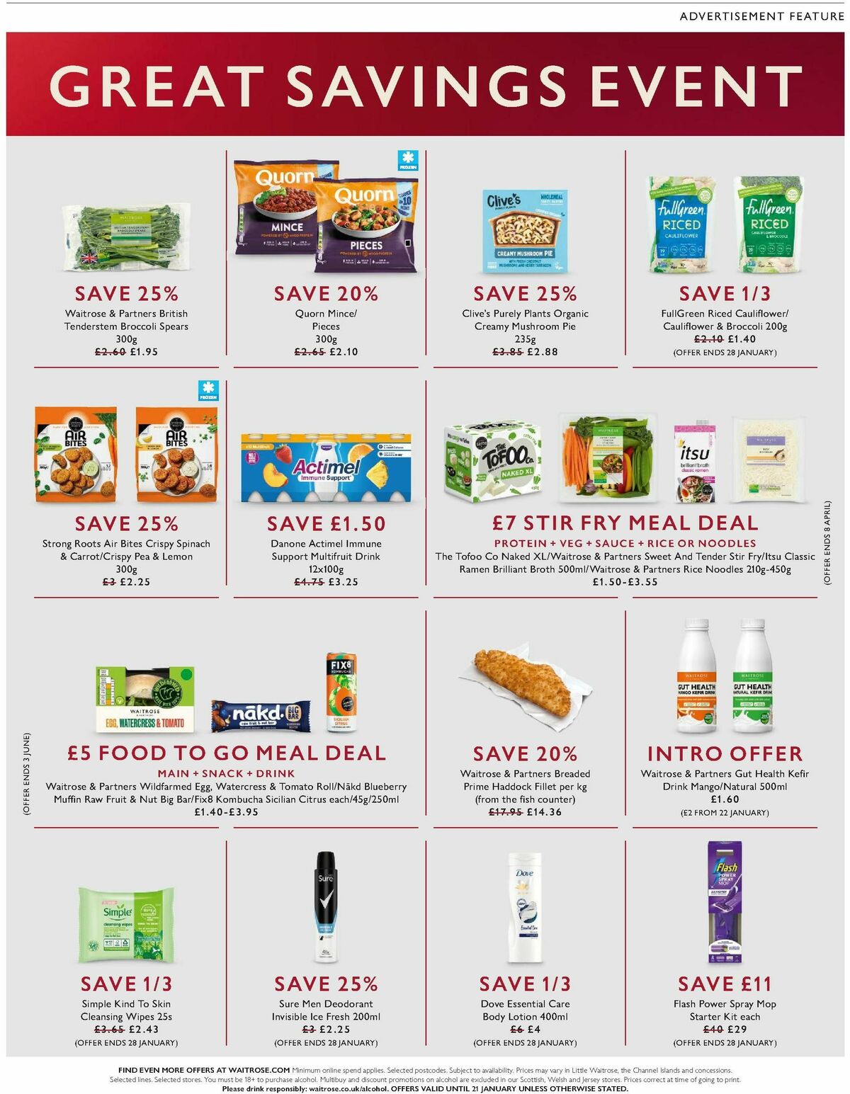 Waitrose Offers from 16 January