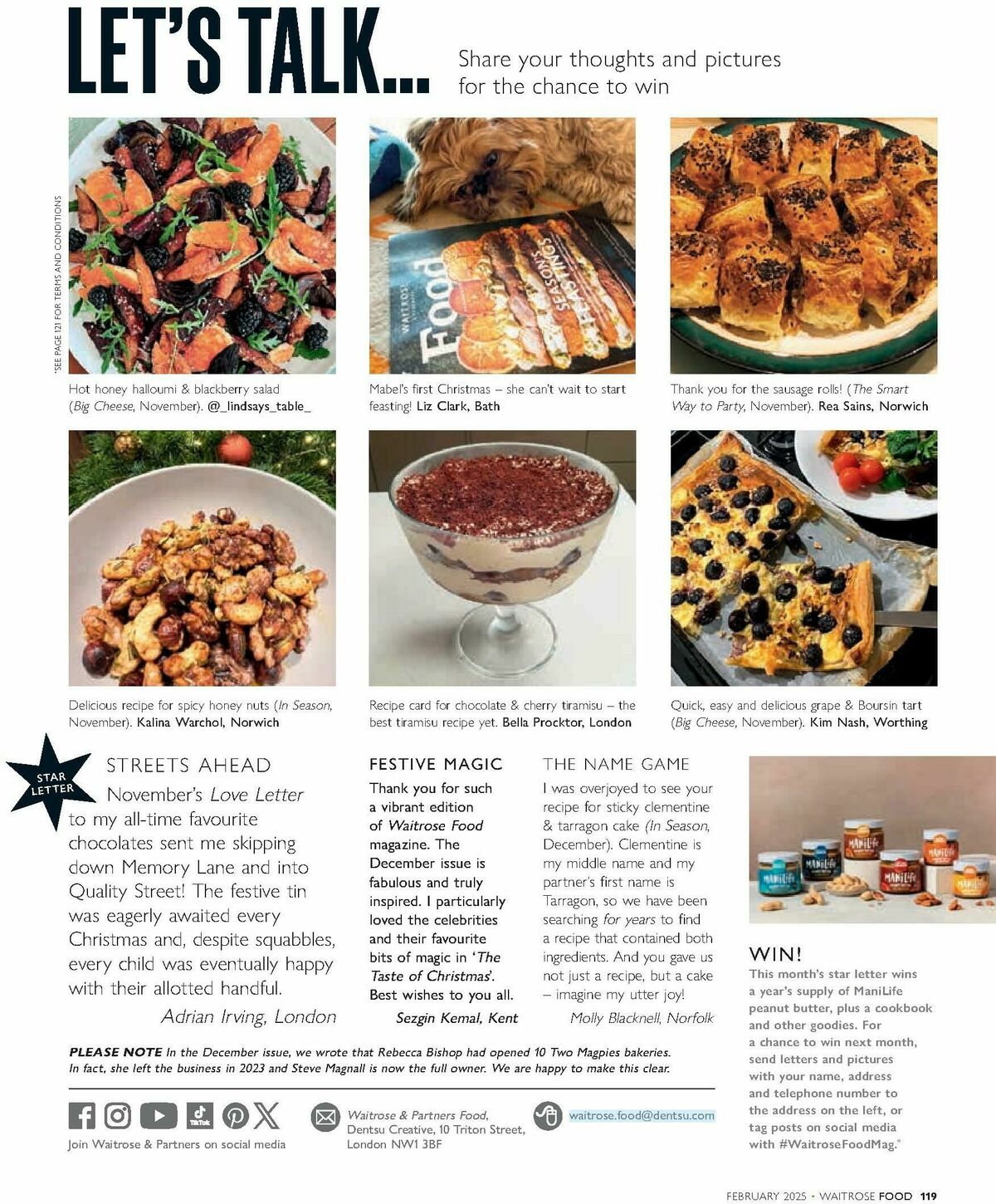 Waitrose Food Magazine February Offers from 1 February