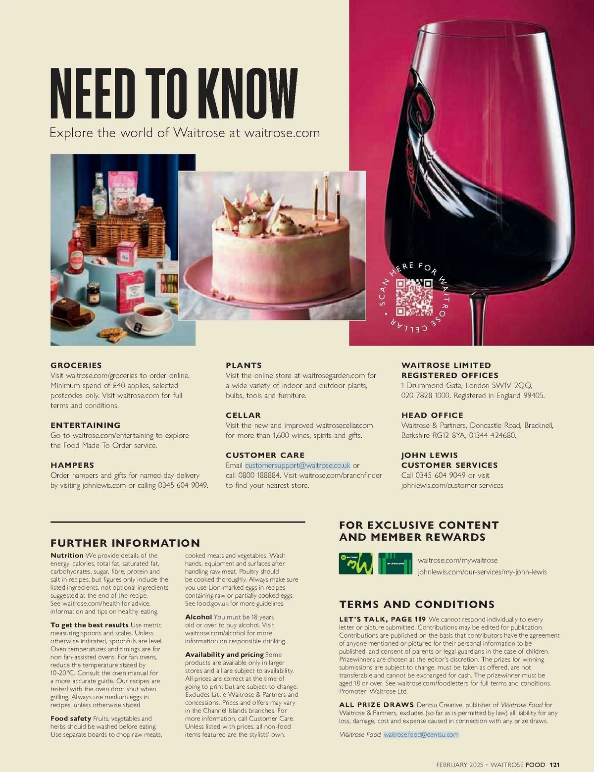 Waitrose Food Magazine February Offers from 1 February